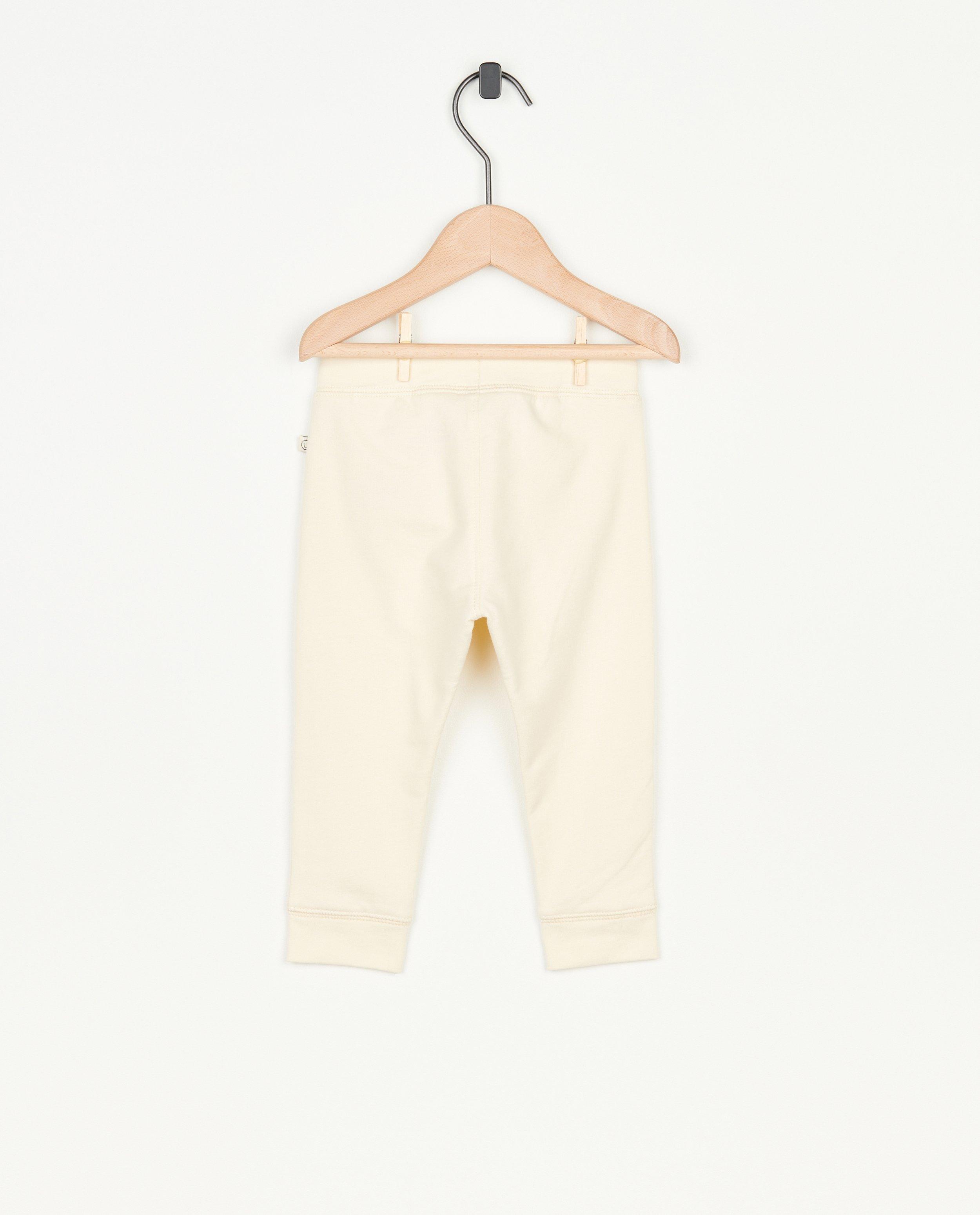 Pantalons - Jogger brun en coton bio