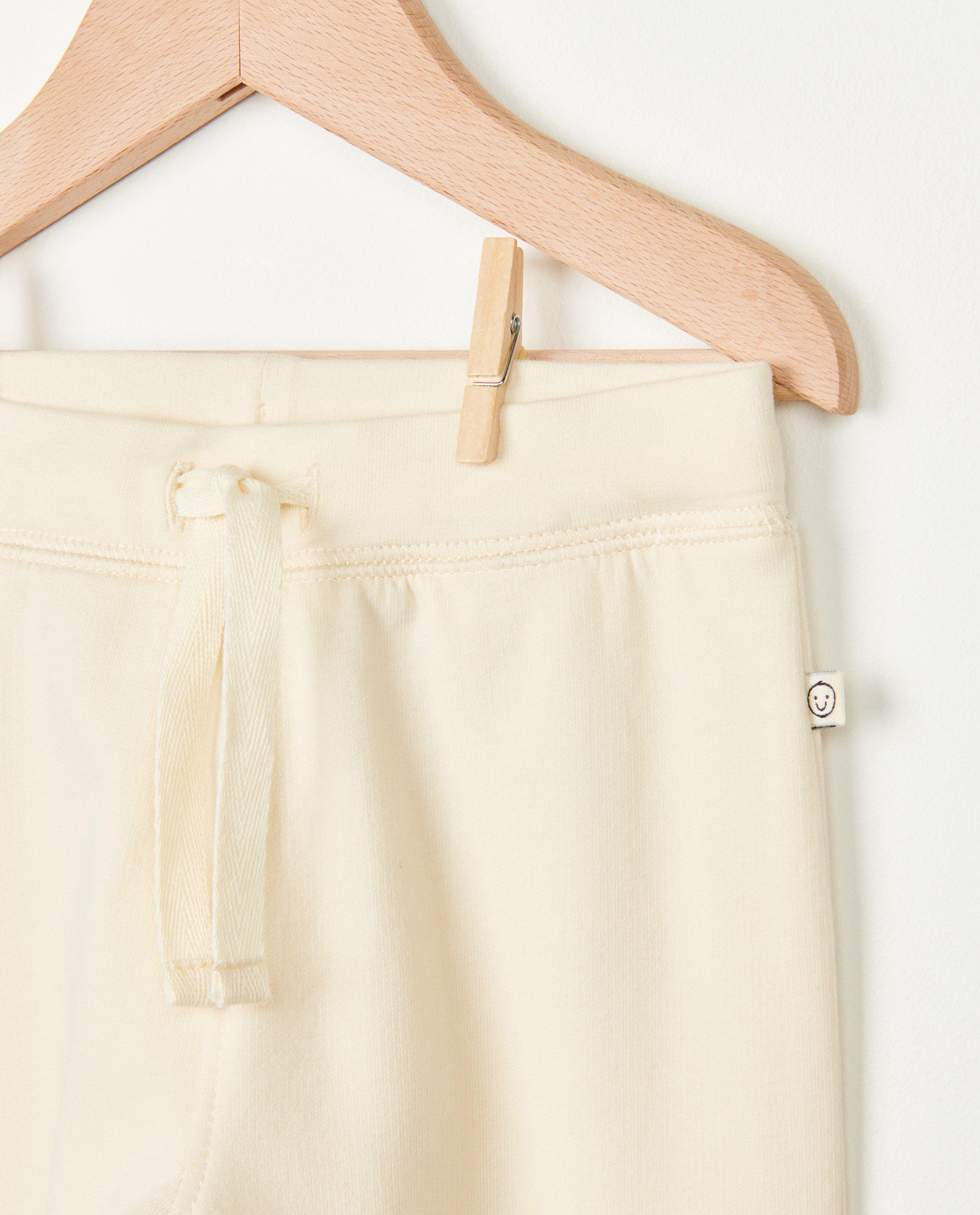 Pantalons - Jogger brun en coton bio