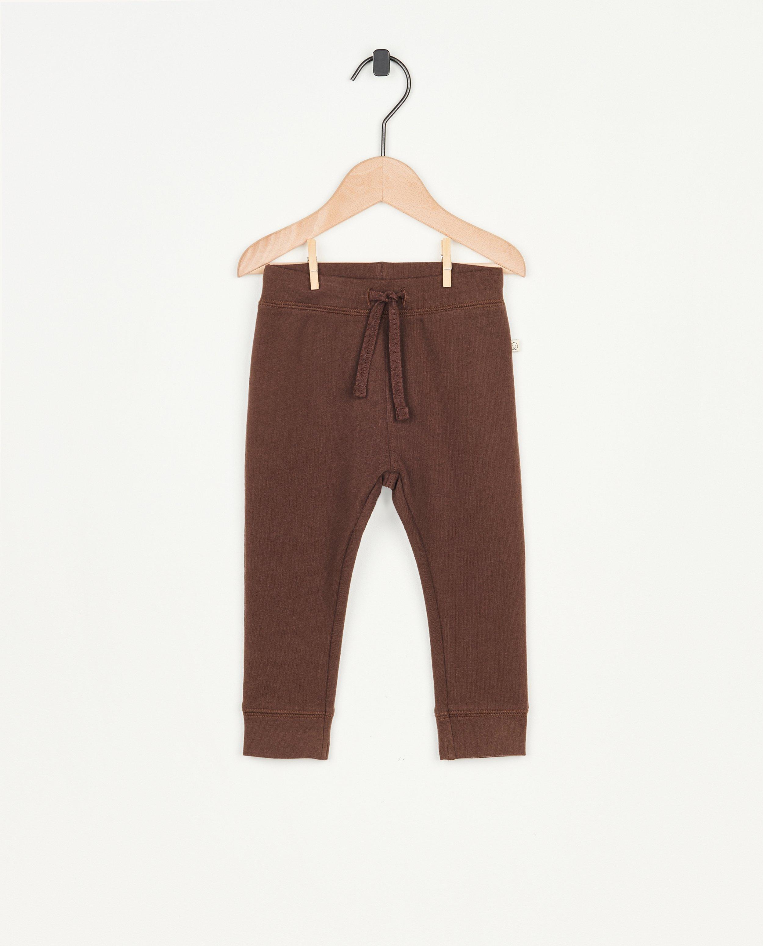 Blauwe joggingbroek van biokatoen - null - Cuddles and Smiles