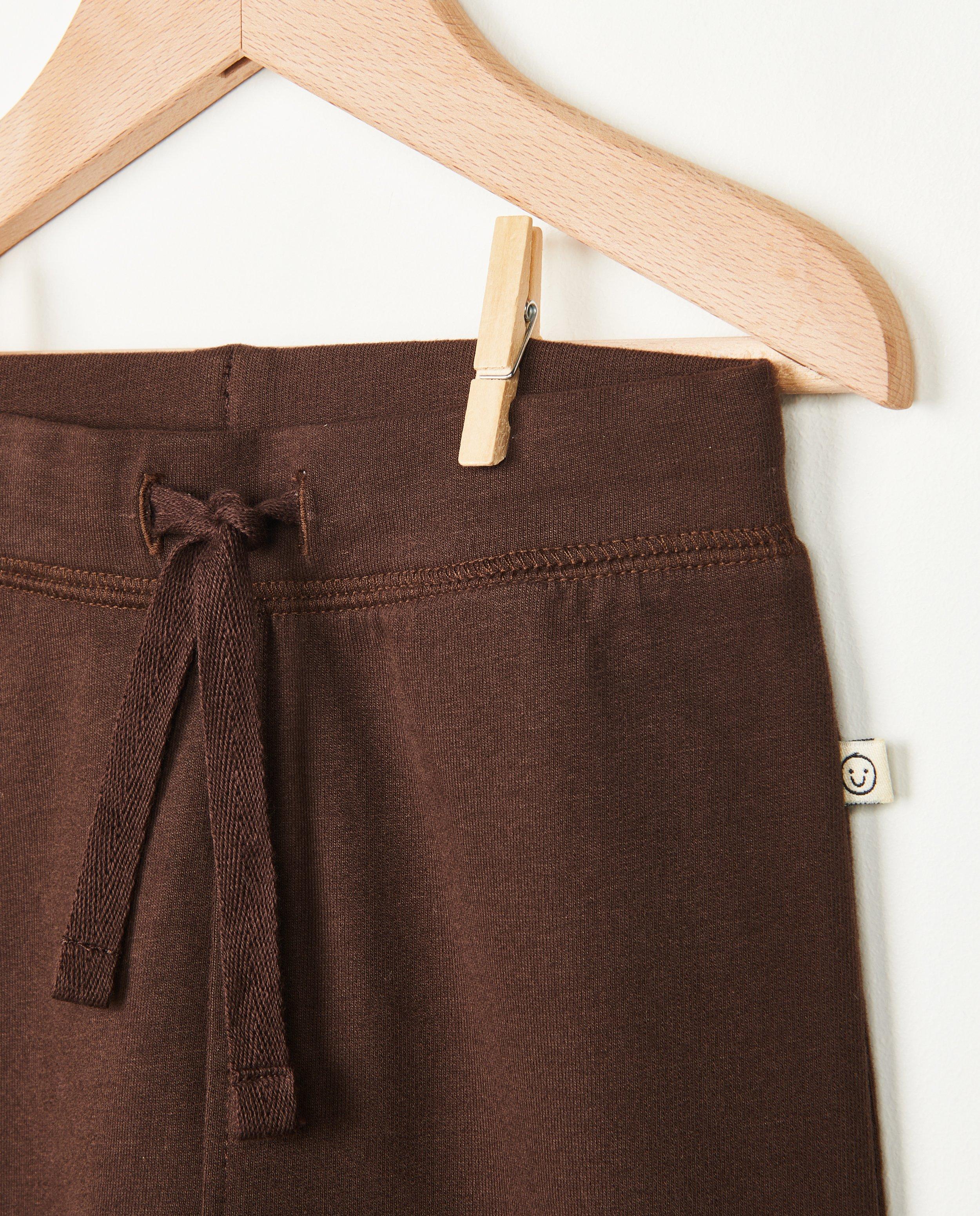 Pantalons - Jogger vert en coton bio