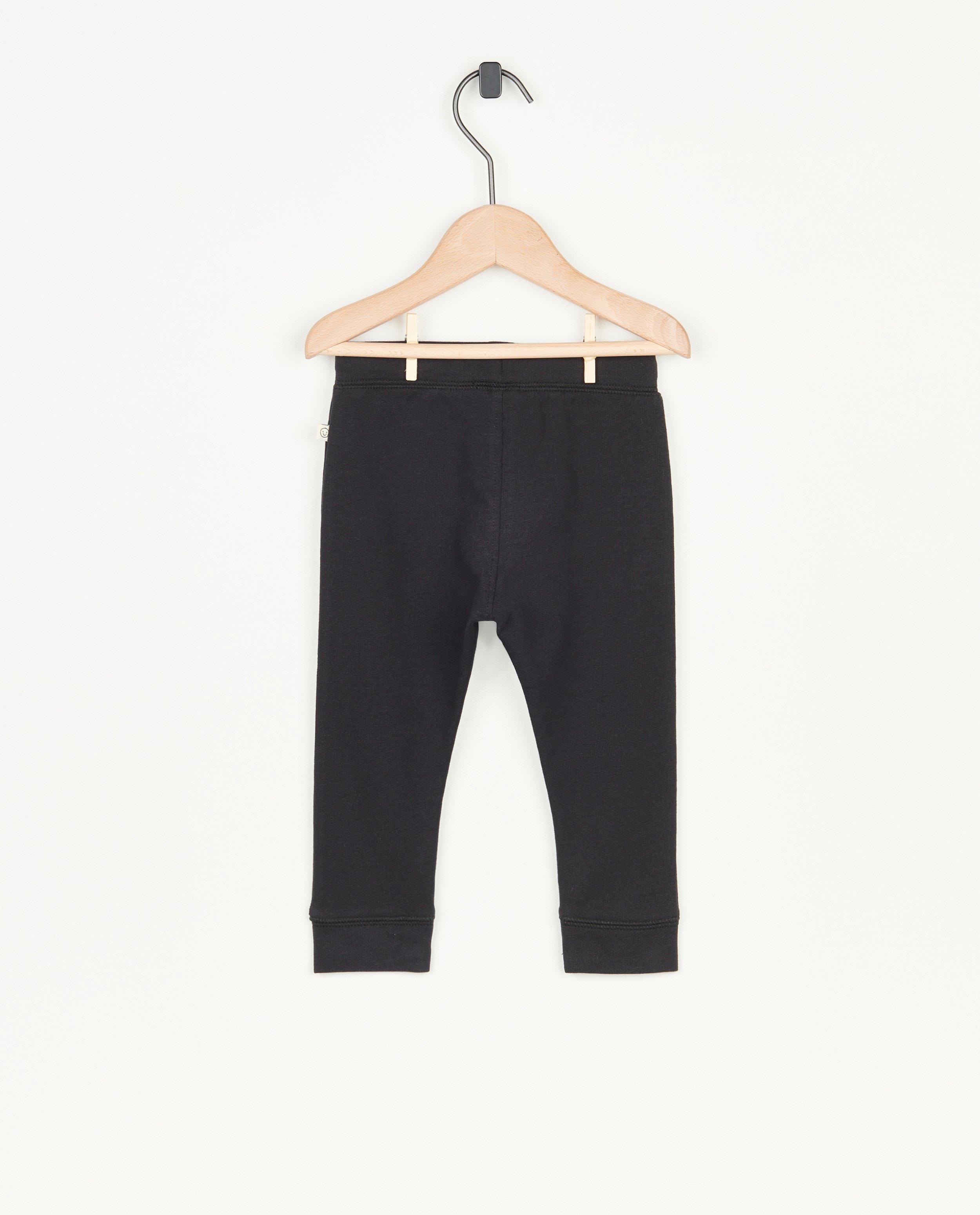 Pantalons - Jogger vert en coton bio