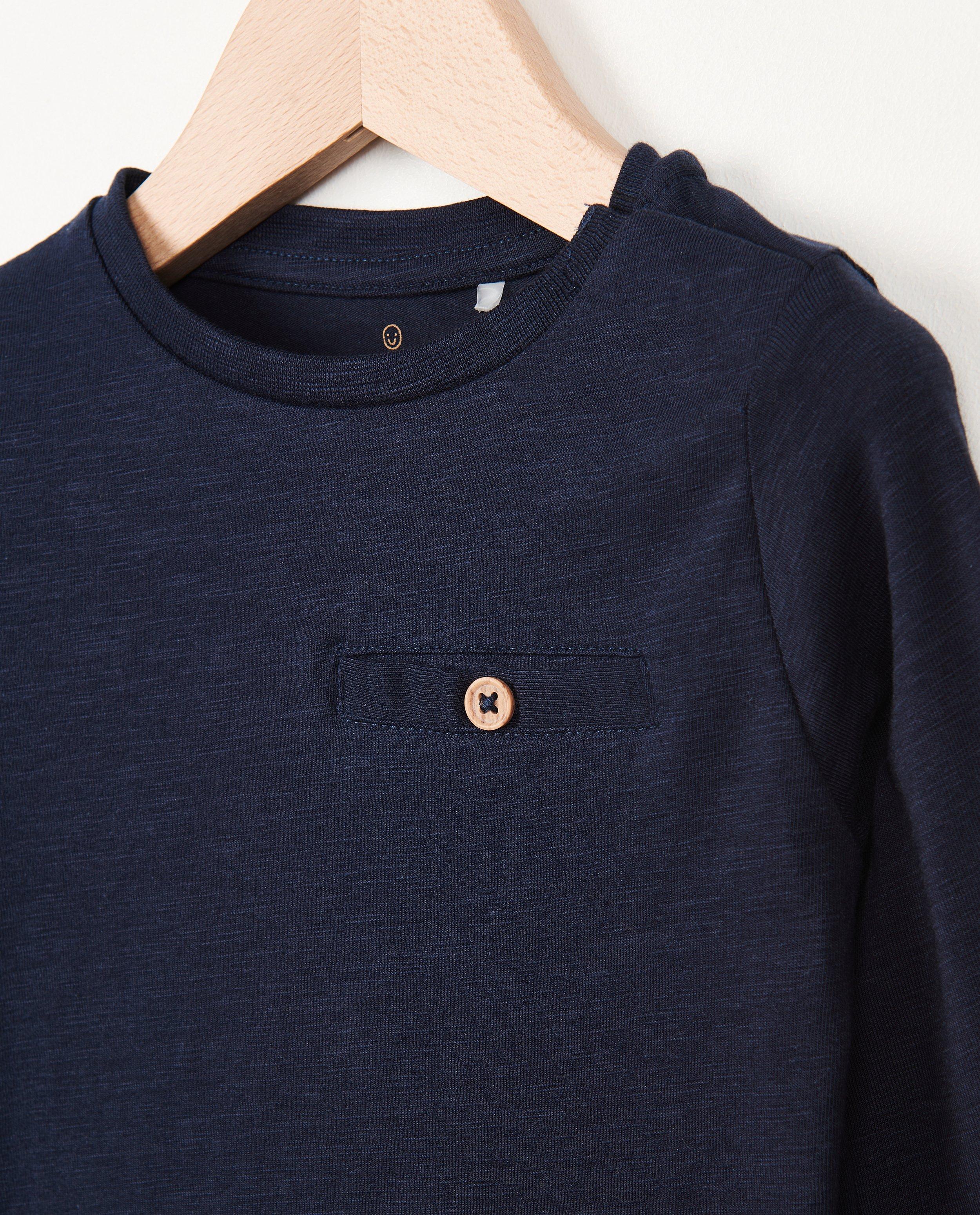 T-shirts - T-shirt brun à manches longues