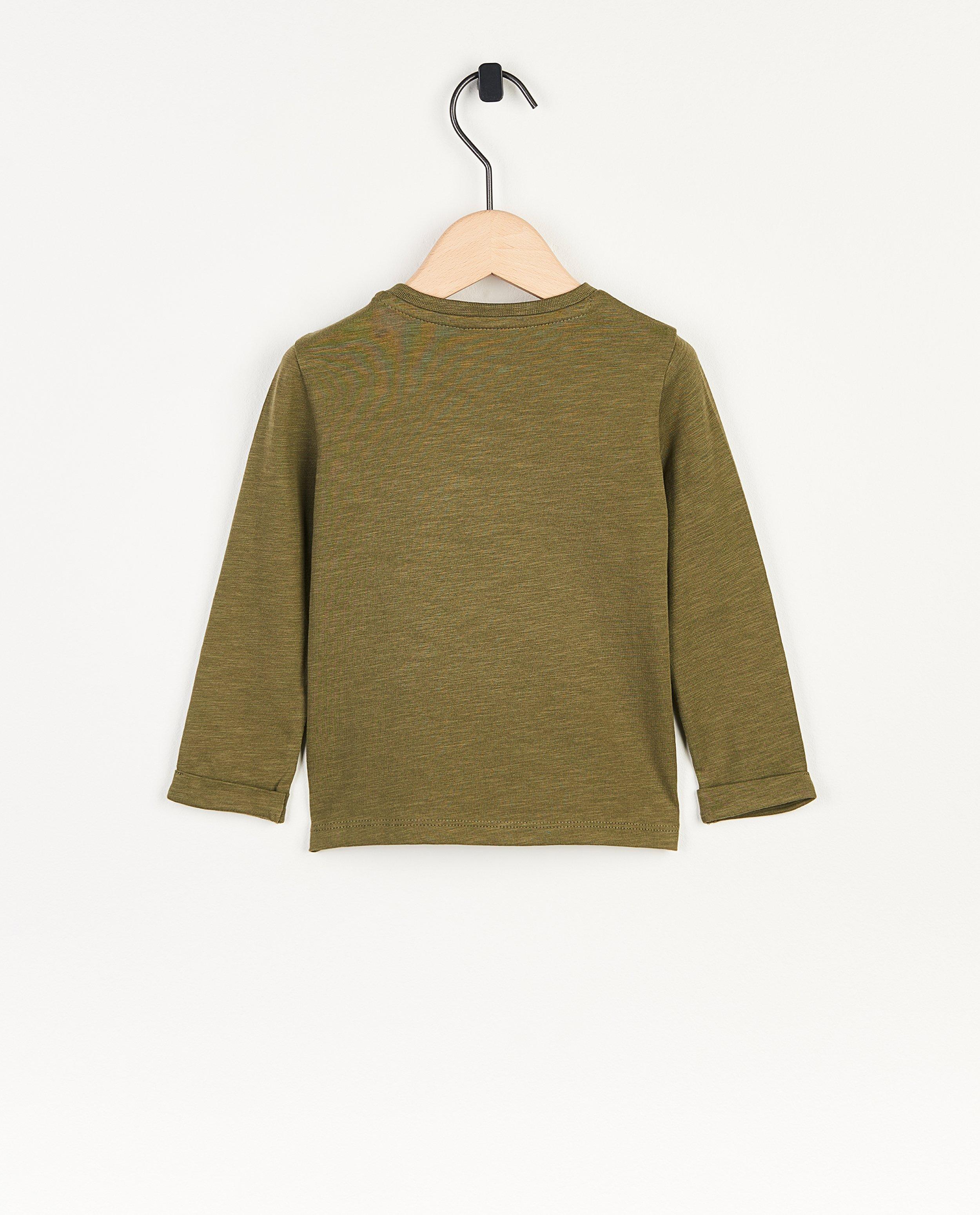 T-shirts - T-shirt brun à manches longues
