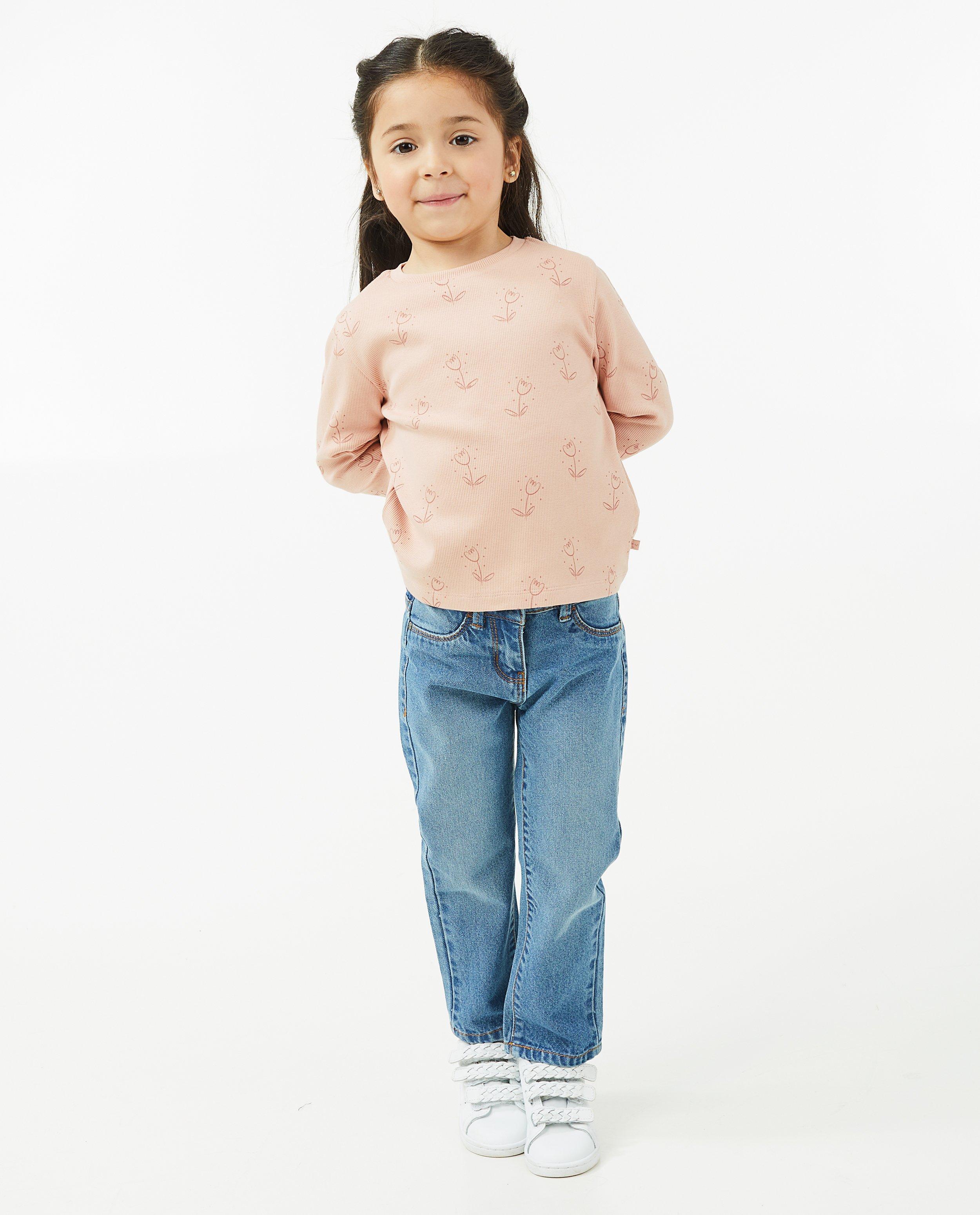 Longsleeve met bloemenprint - null - Milla Star