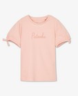 T-shirts - T-shirt rose à inscription (NL)