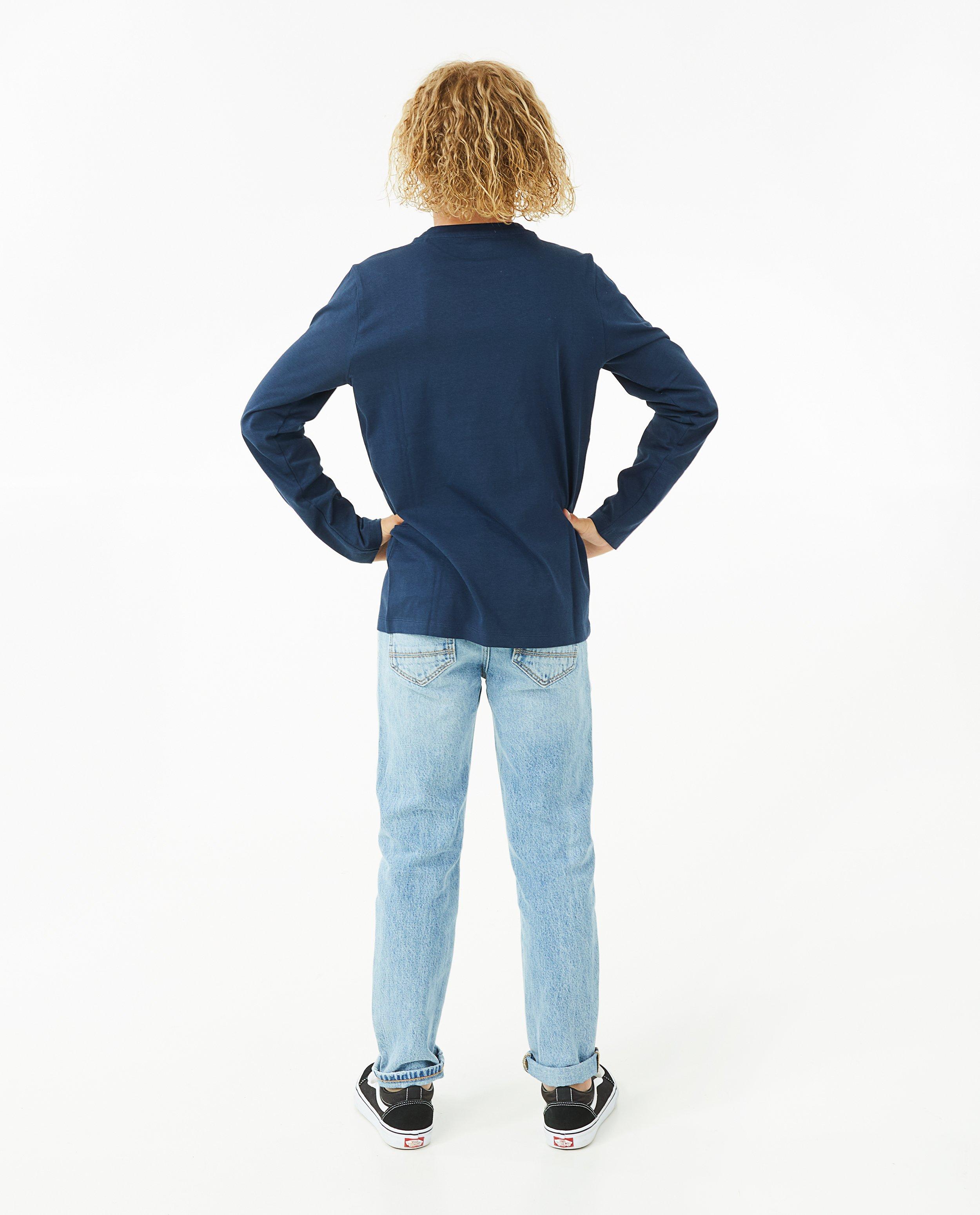 T-shirts - Donkergroene longsleeve