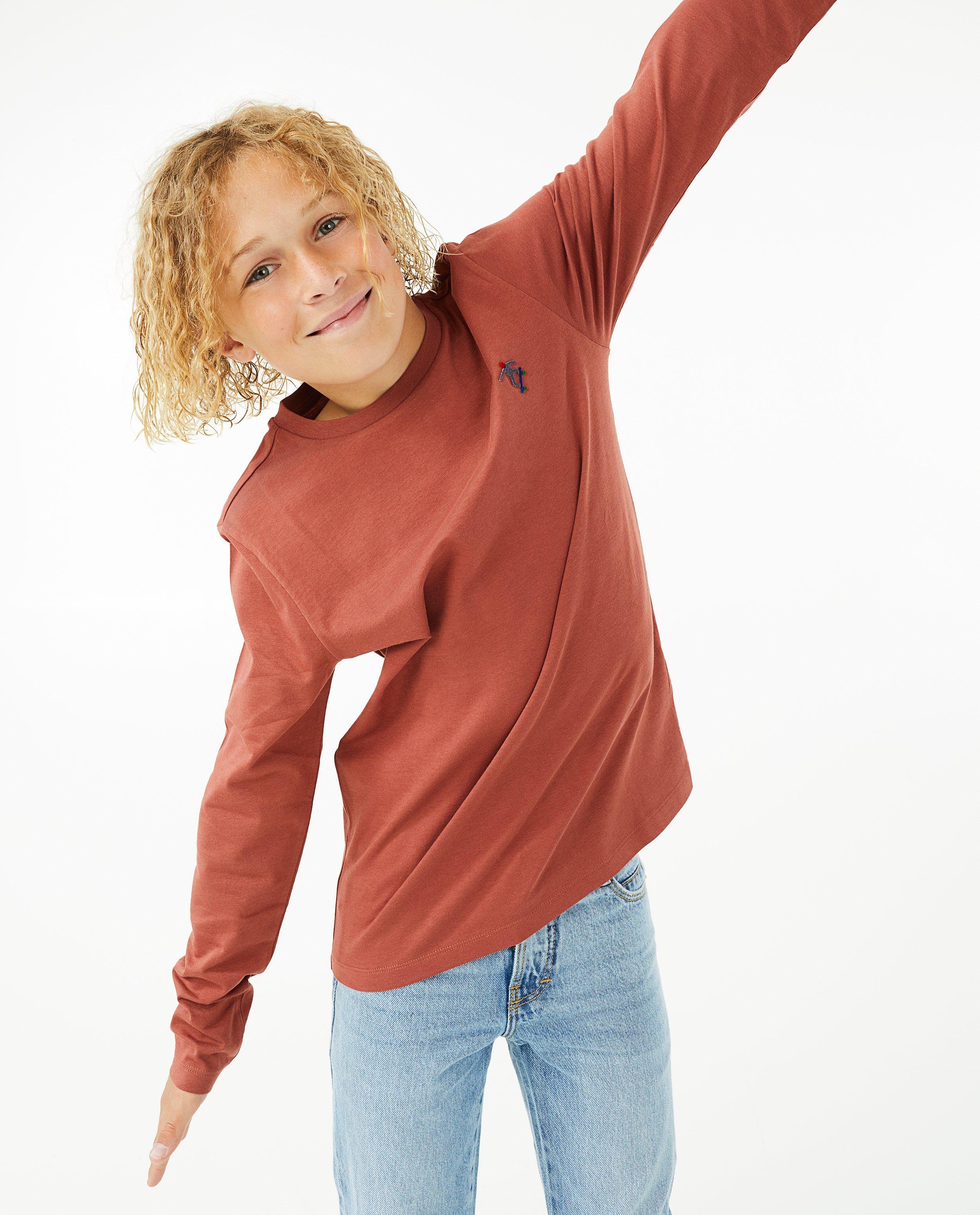 T-shirts - Donkergroene longsleeve