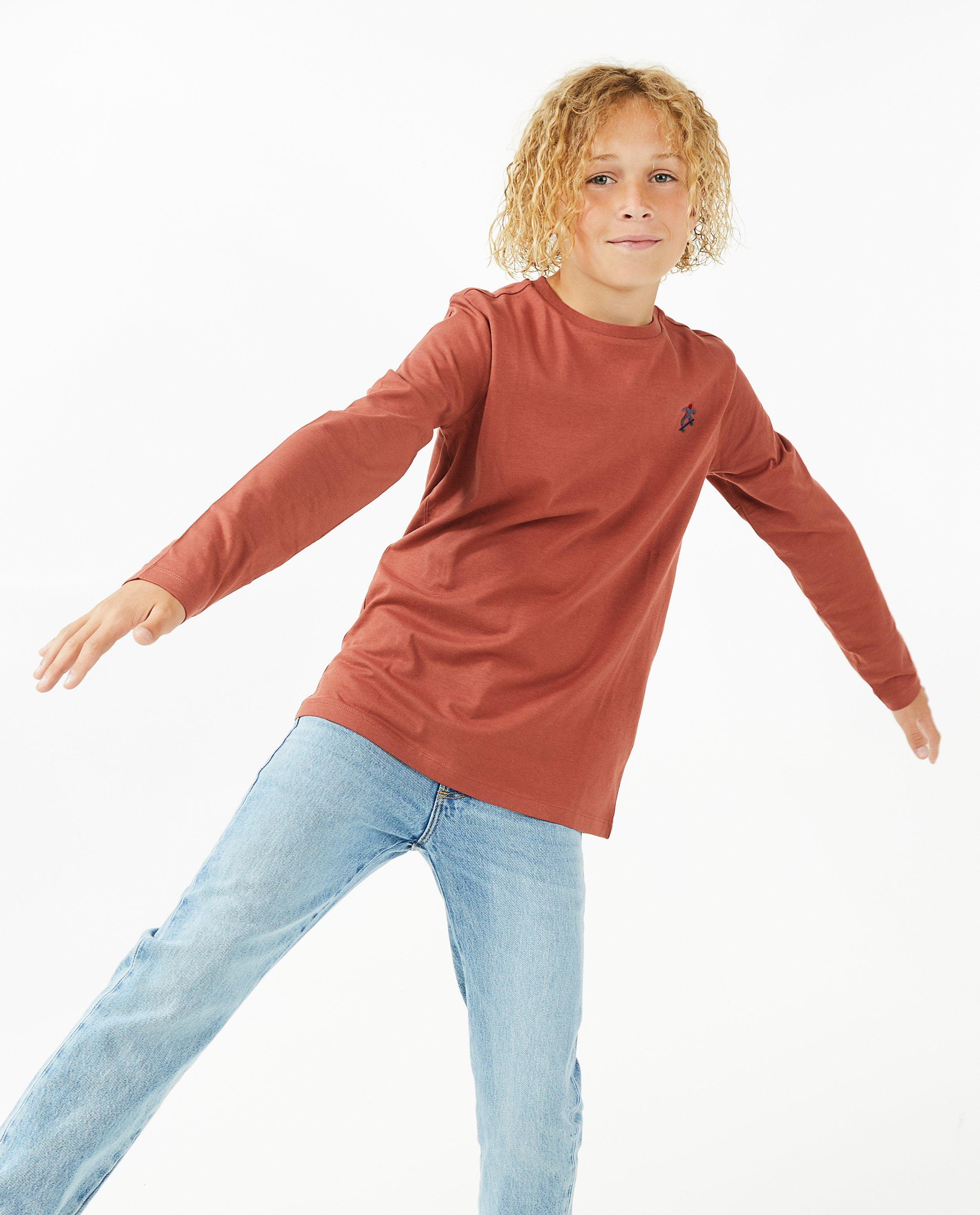 T-shirts - Donkergroene longsleeve