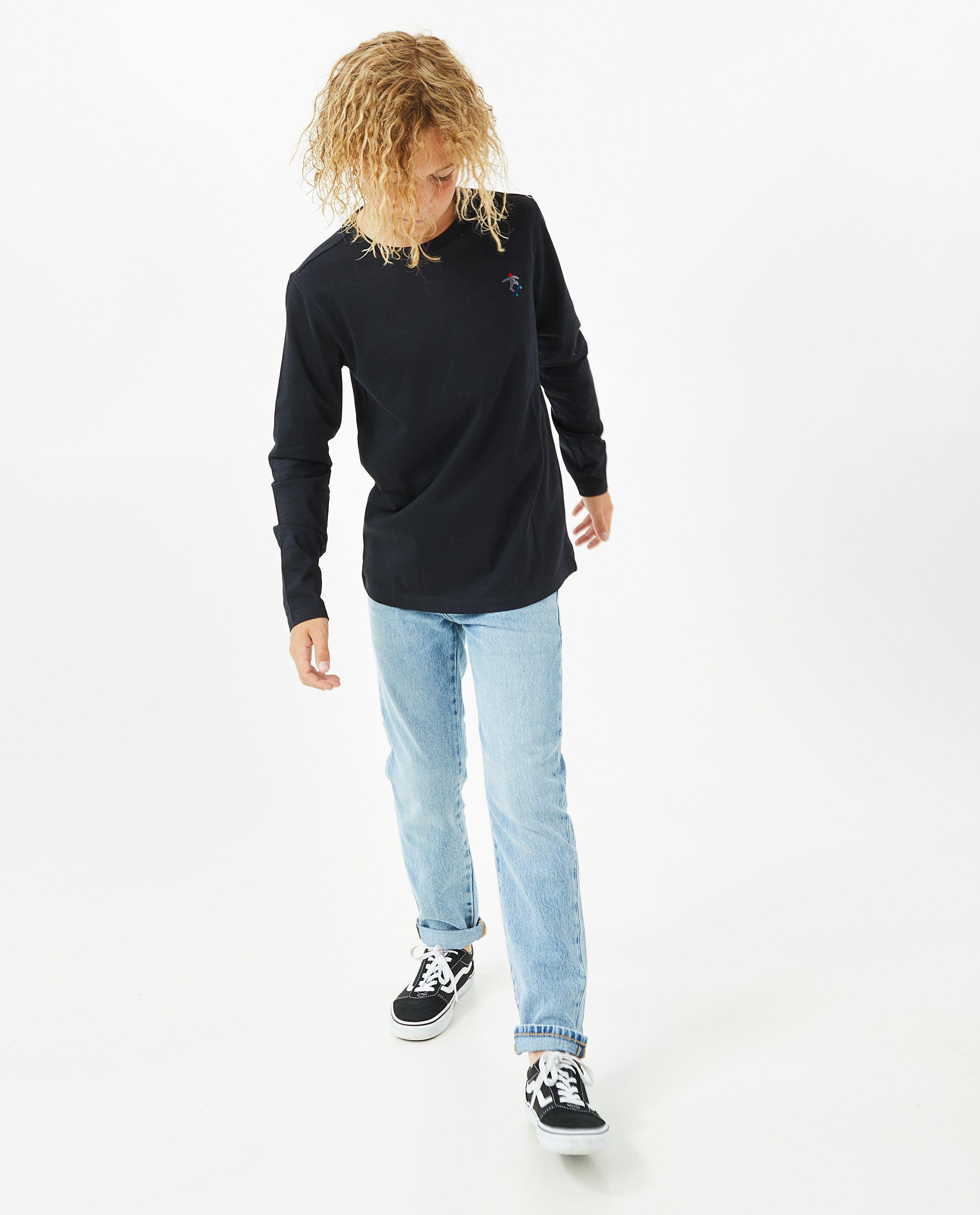 T-shirts - Donkergroene longsleeve
