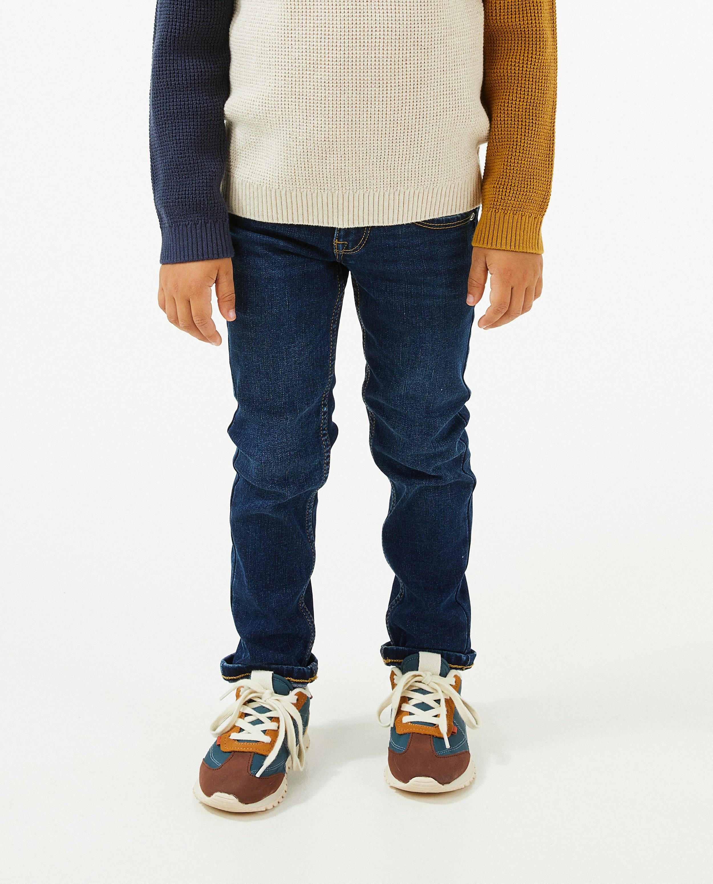 Jeans - Blauwe jeans, slim fit