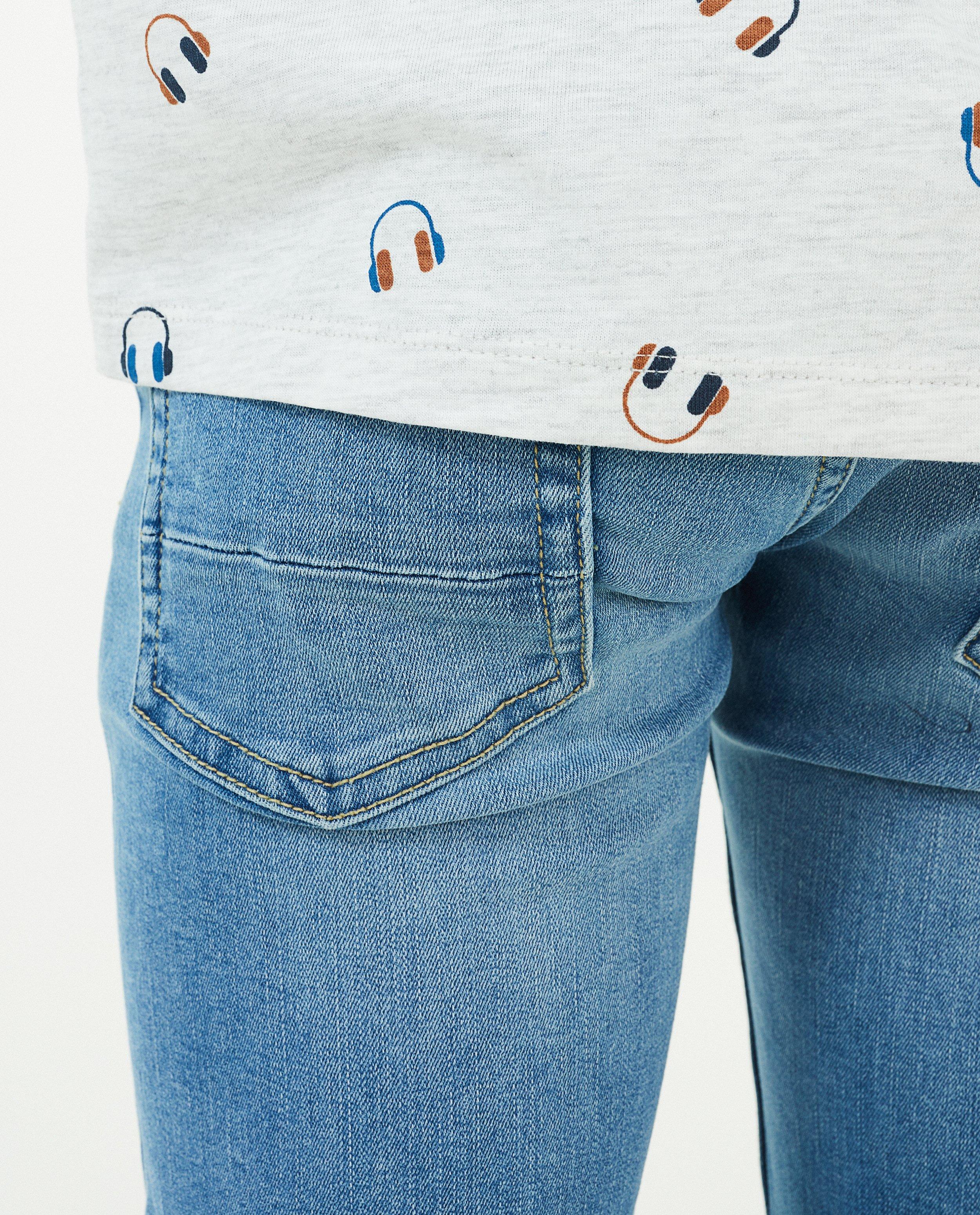Jeans - Blauwe jeans, slim fit