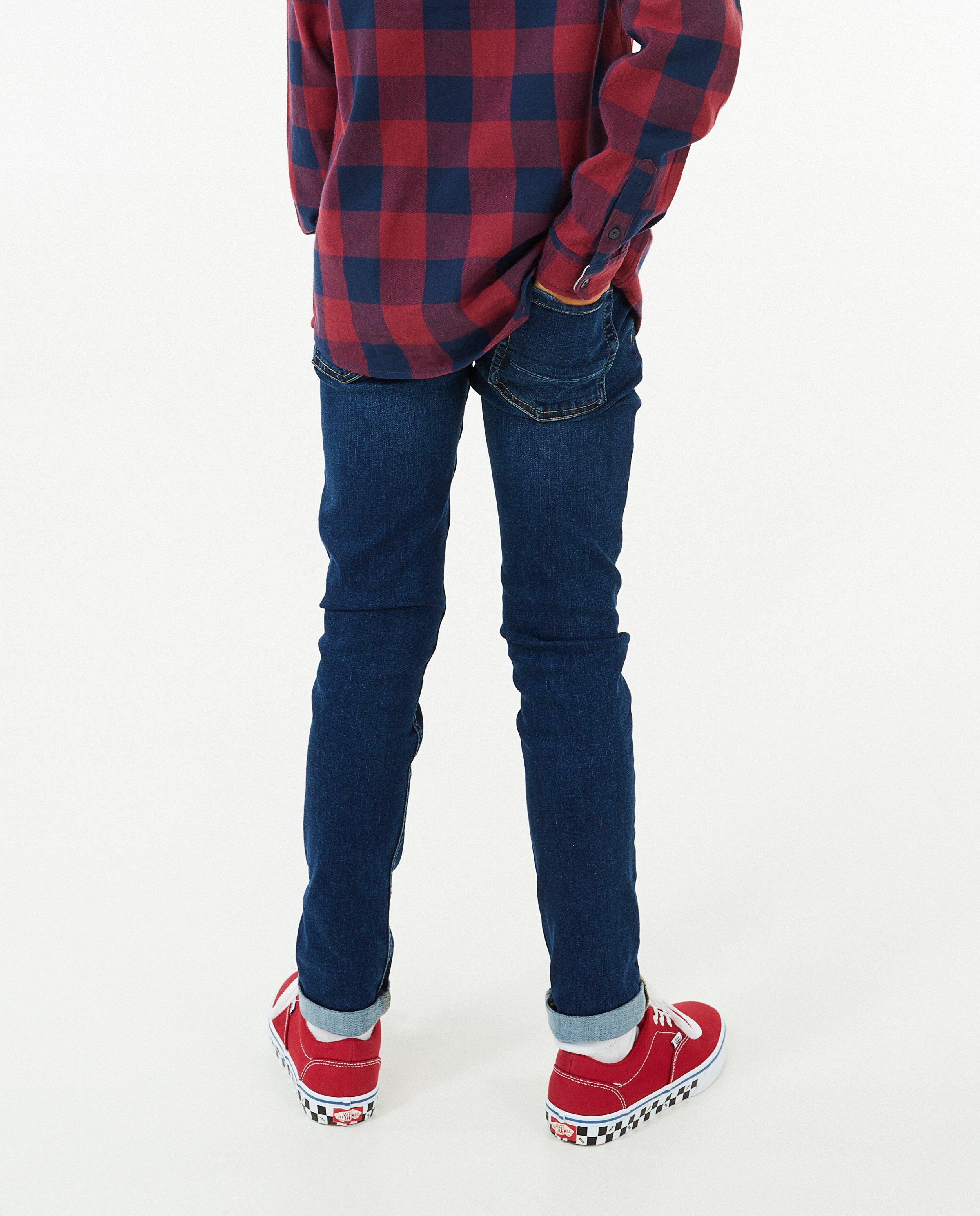 Jeans - Blauwe jeans, slim fit