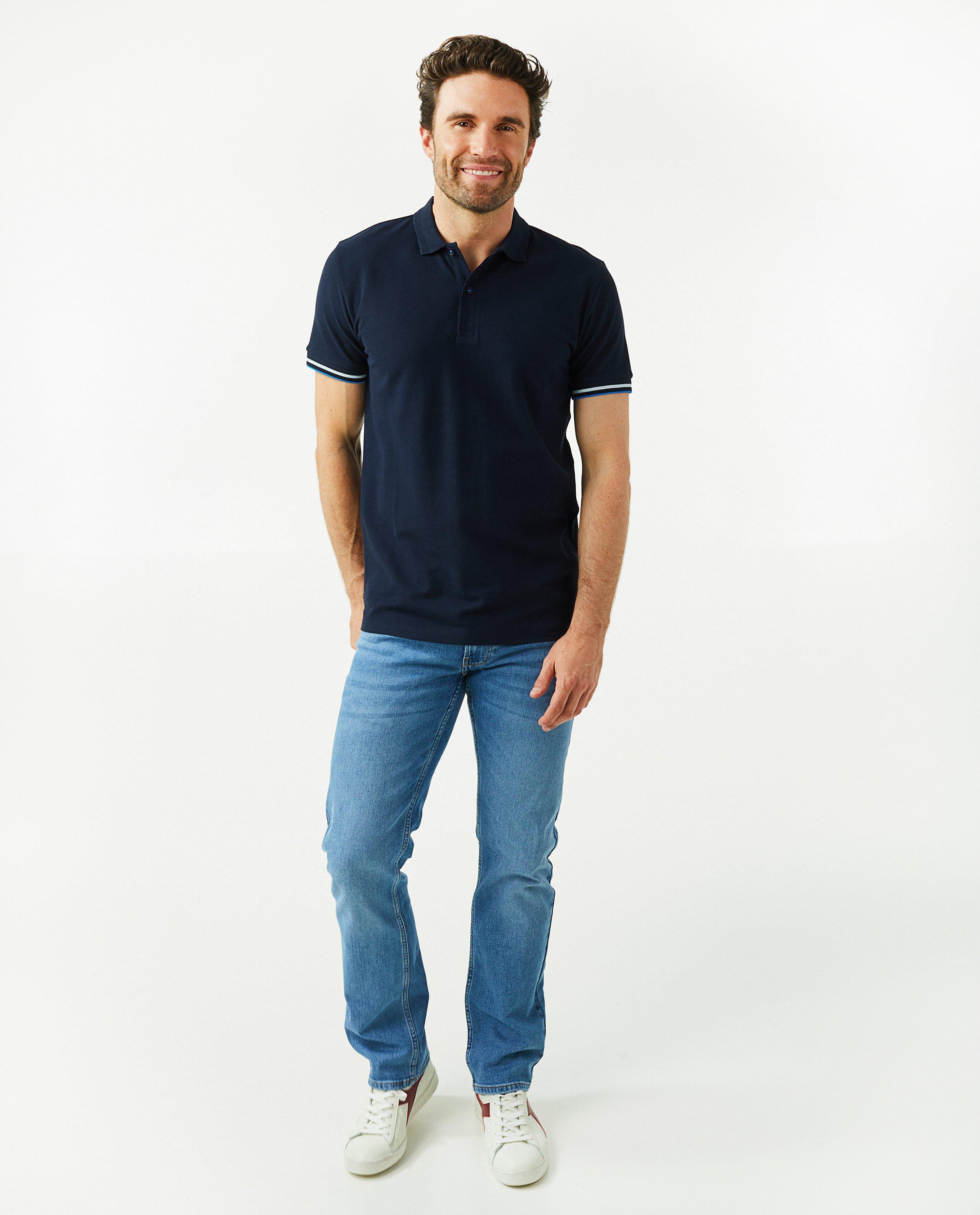 Polo vert en coton - null - Quarterback