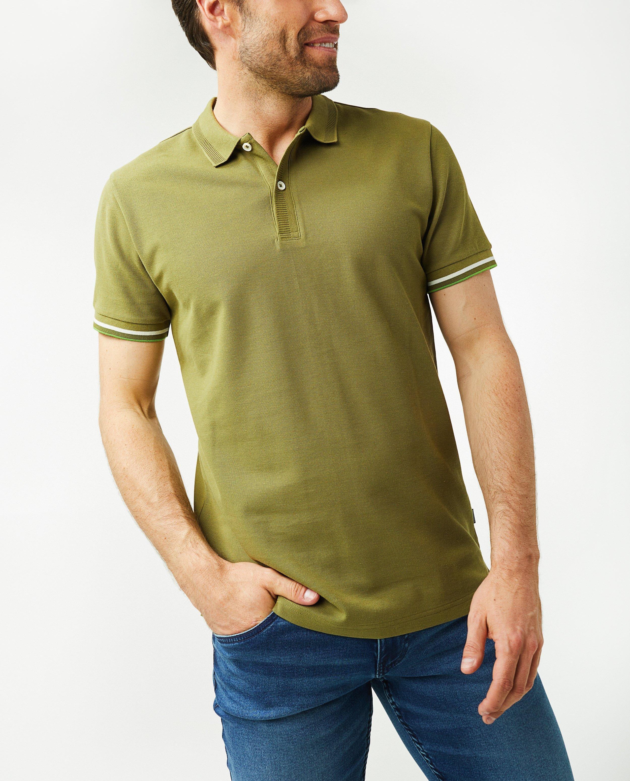 Polos - Polo vert en coton
