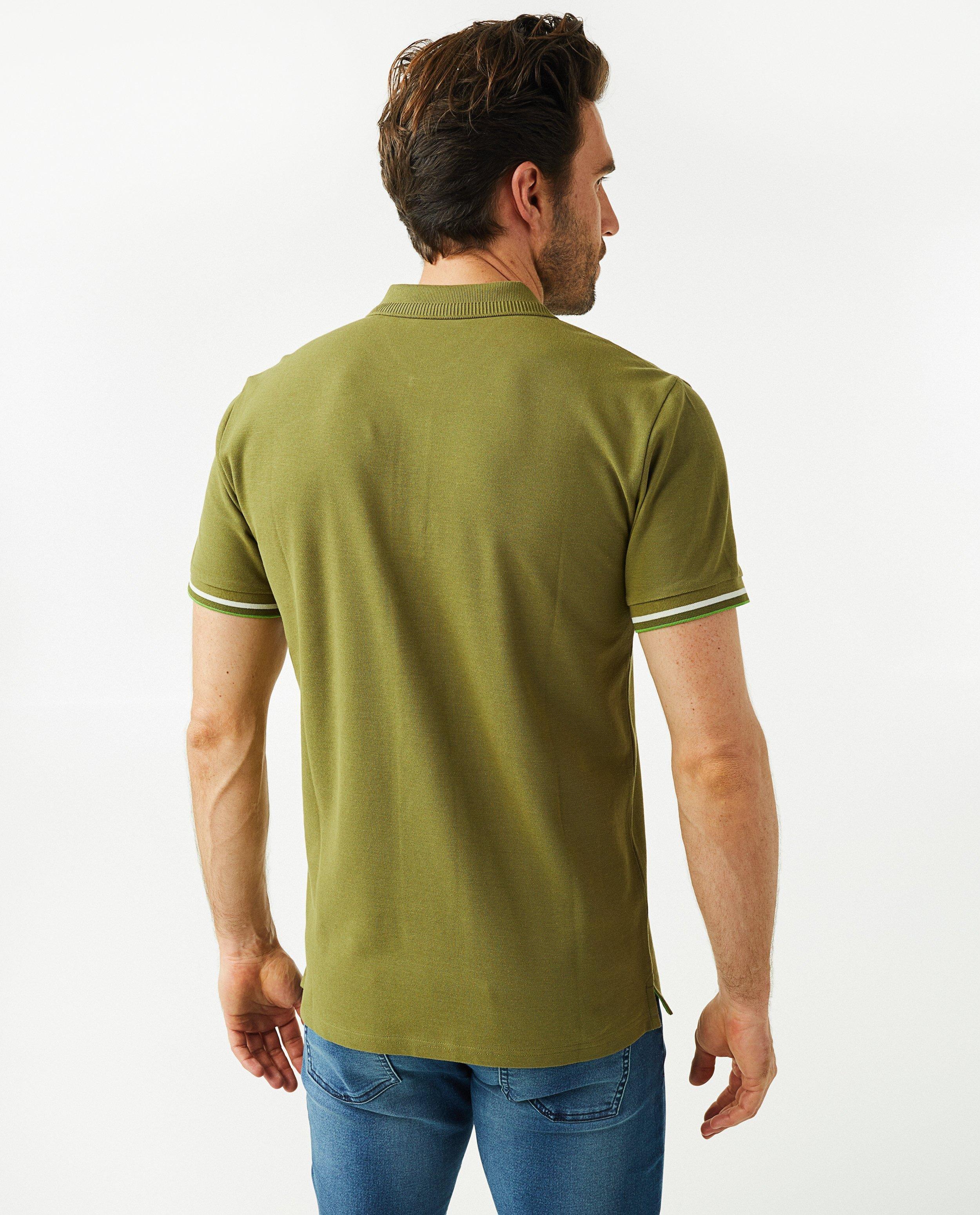 Polos - Polo vert en coton