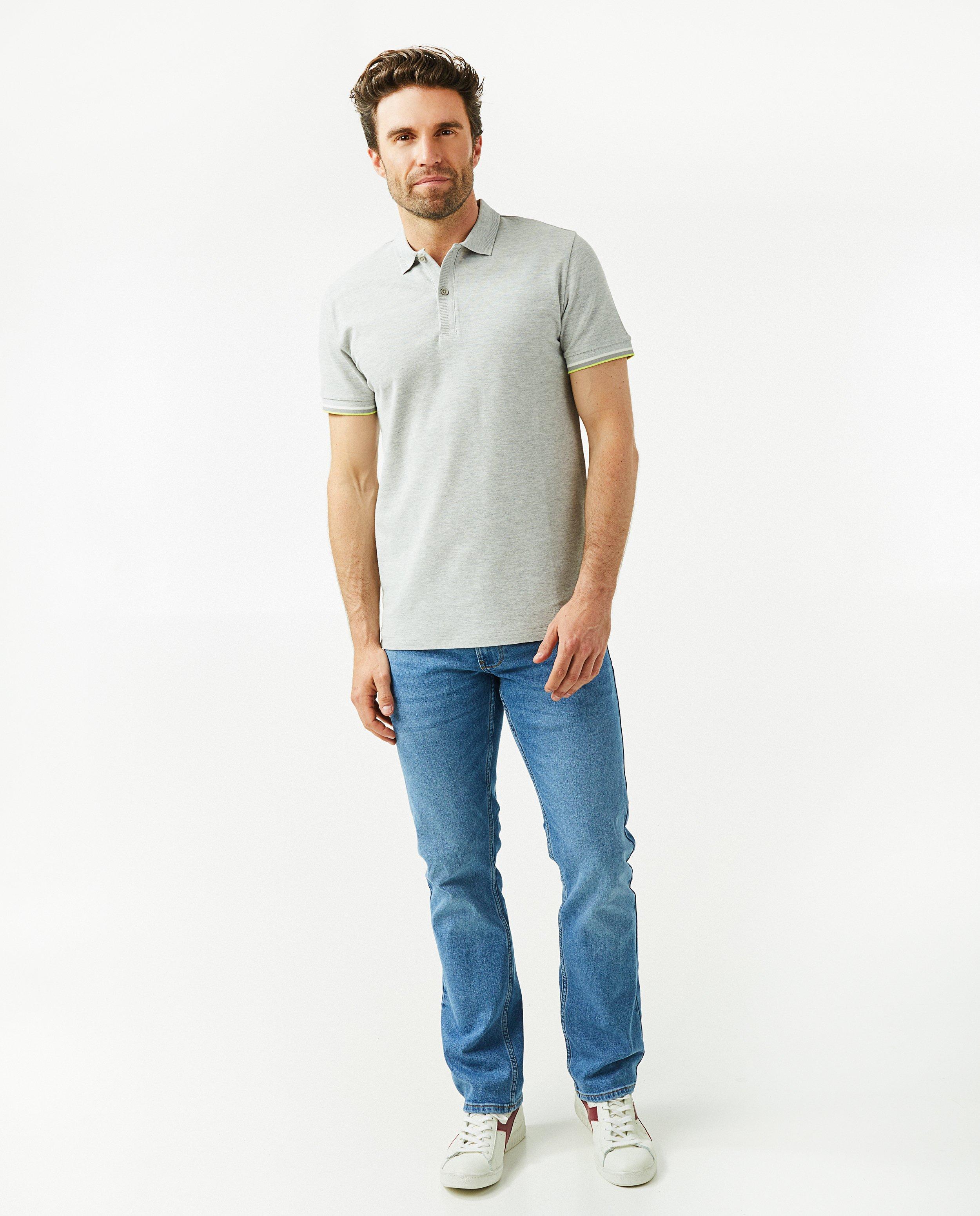 Polo vert en coton - null - Quarterback