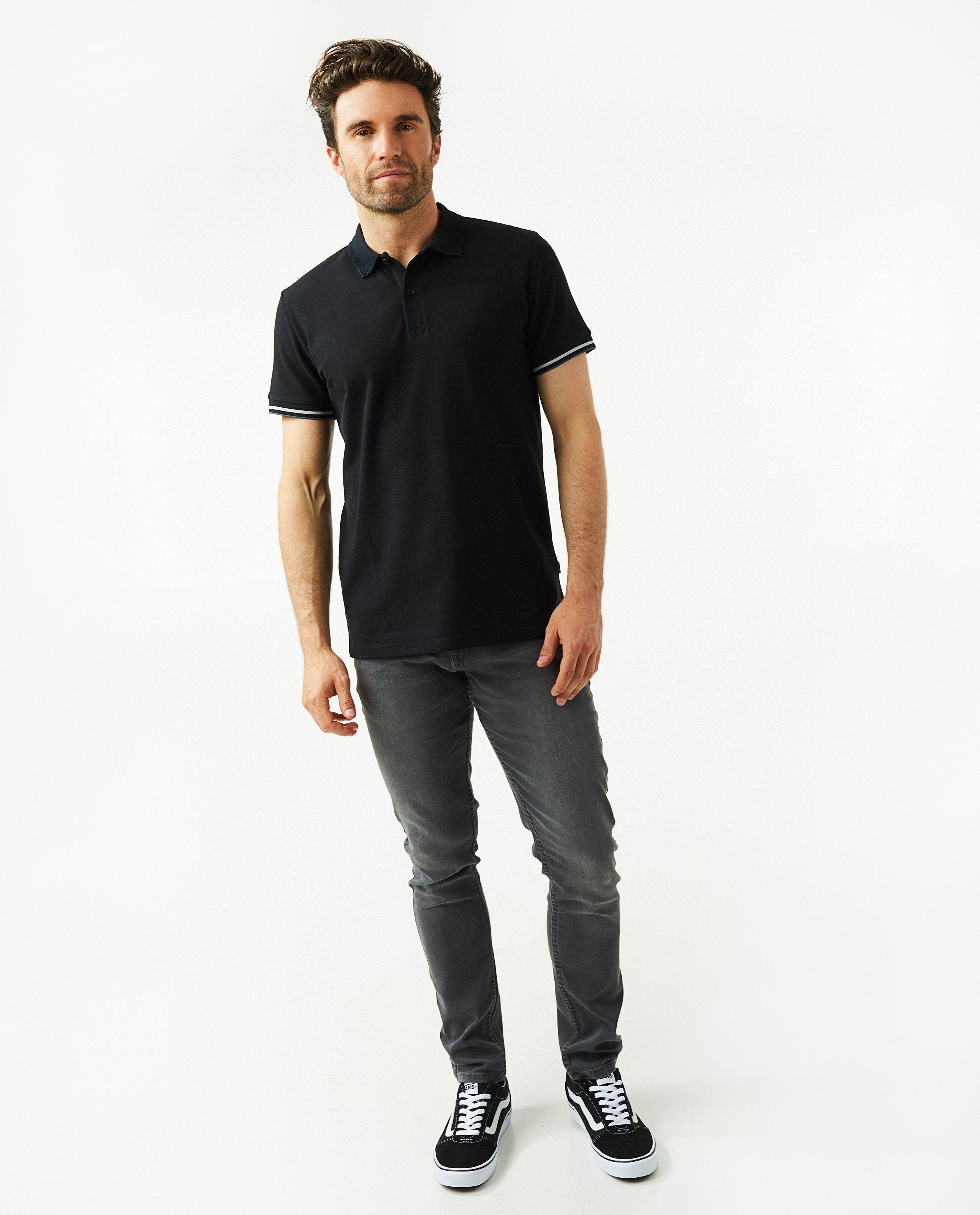 Polo vert en coton - null - Quarterback
