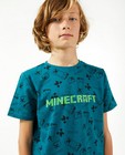 T-shirts - Blauw 'Minecraft'-T-shirt
