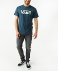 Donkergroen T-shirt met opschrift - null - Vans
