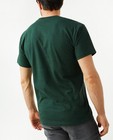 T-shirts - Donkergroen T-shirt met opschrift