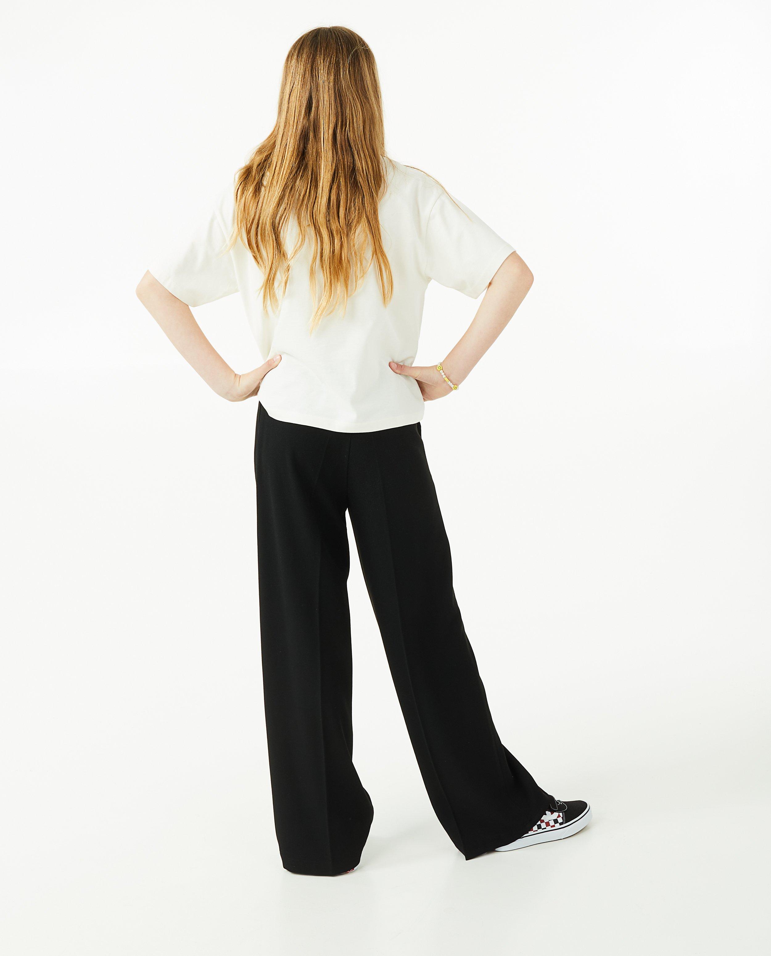 Pantalons - Pantalon large, modèle grand-père