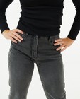 Jeans - Zwarte washed mom jeans Renee
