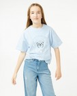 T-shirts - Oversized T-shirt met vlinderprint
