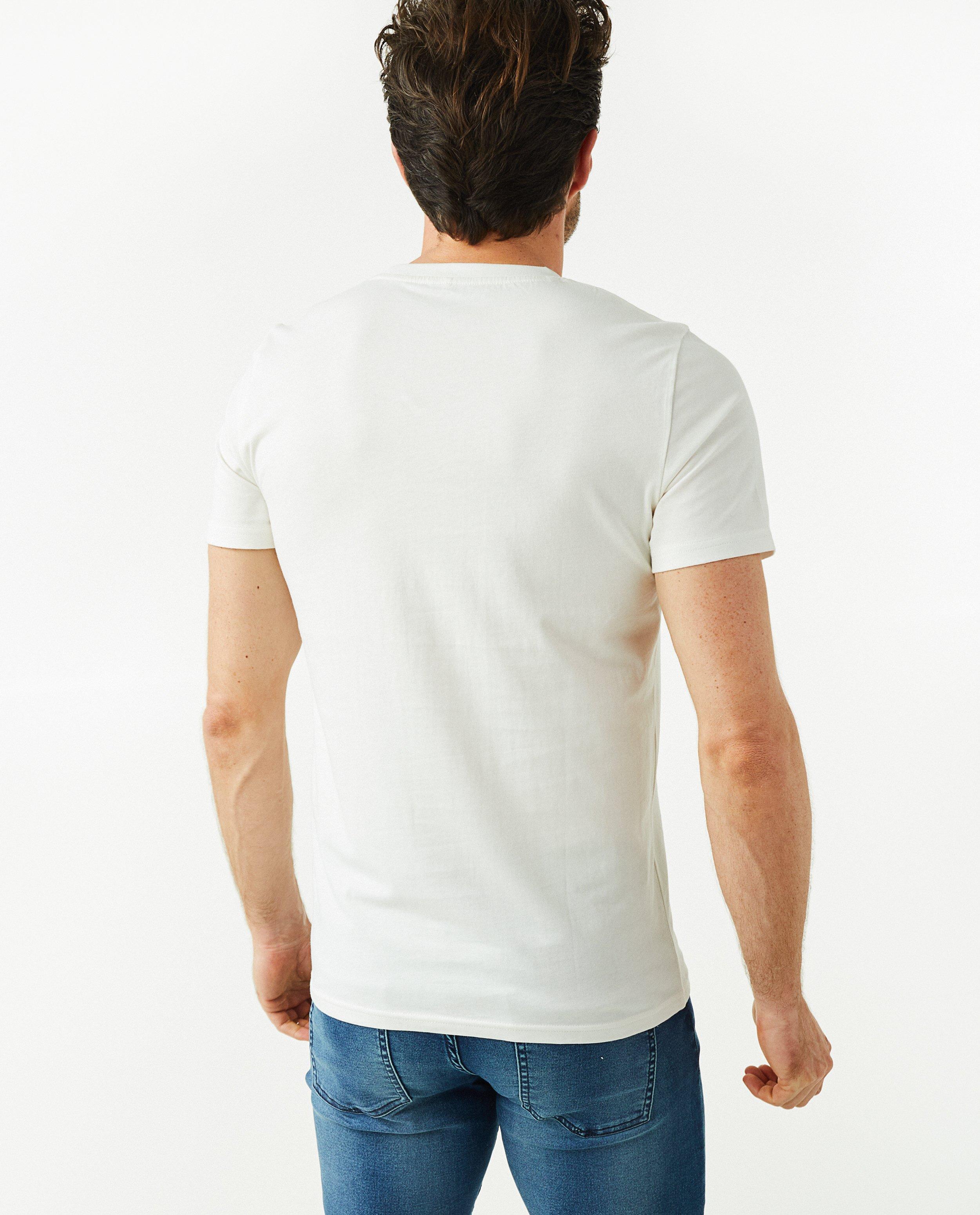 T-shirts - Wit "Grill master"-T-shirt