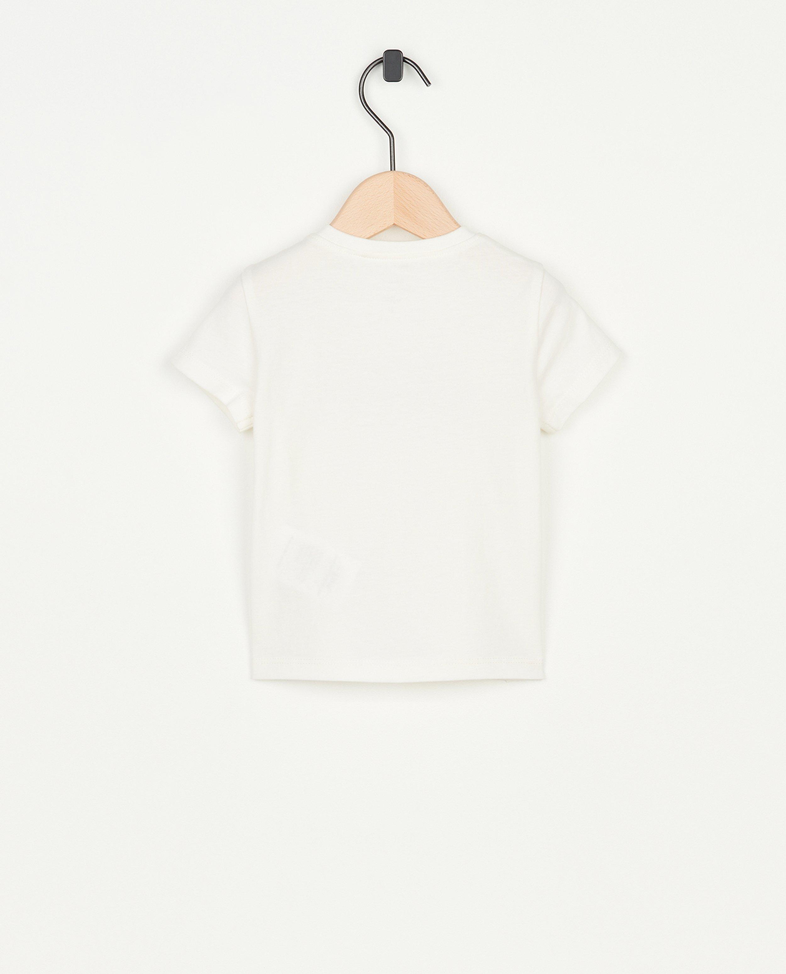 T-shirts - Wit 'Chill master'-T-shirt