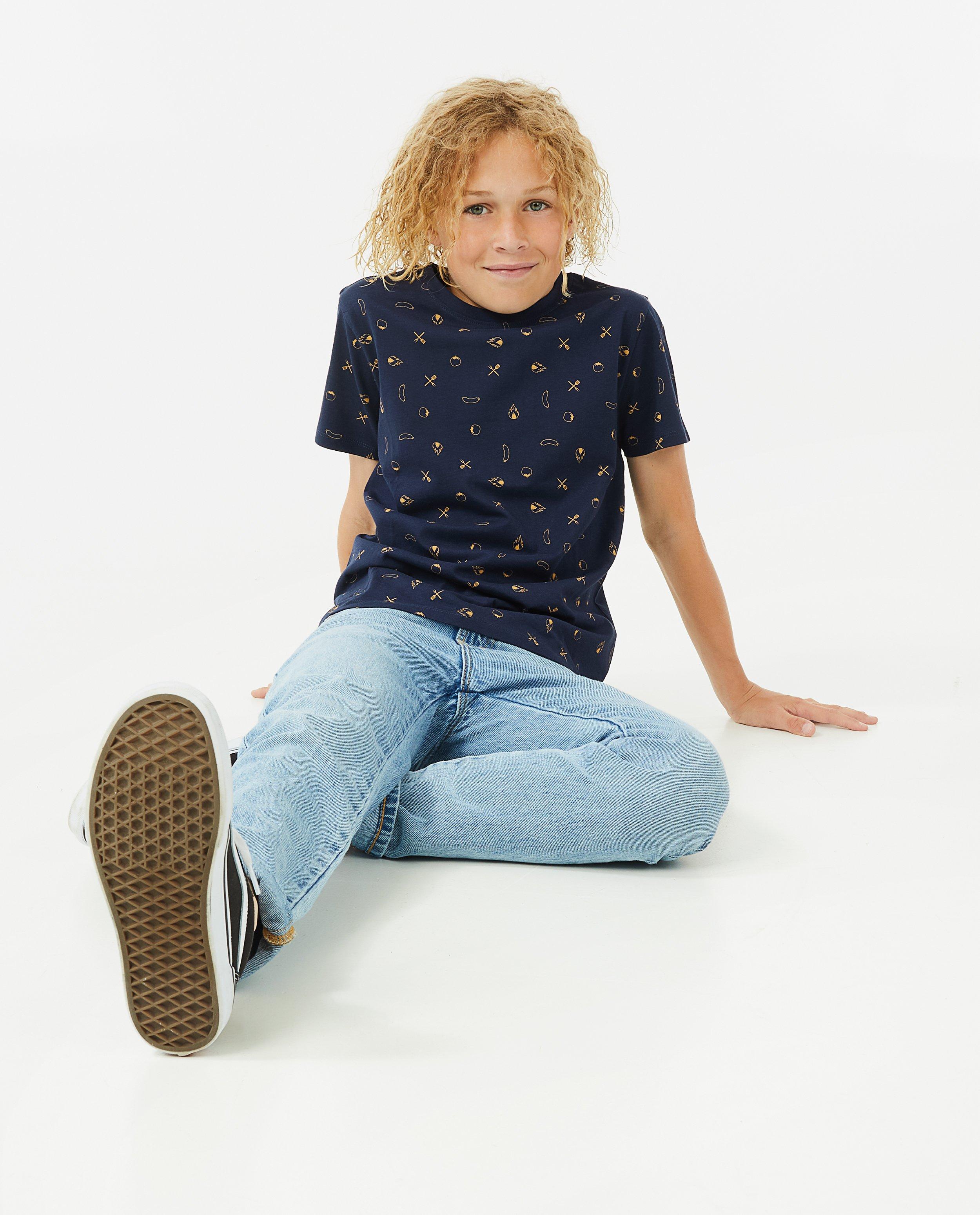 T-shirt met print, 7-14 jaar - null - Familystories
