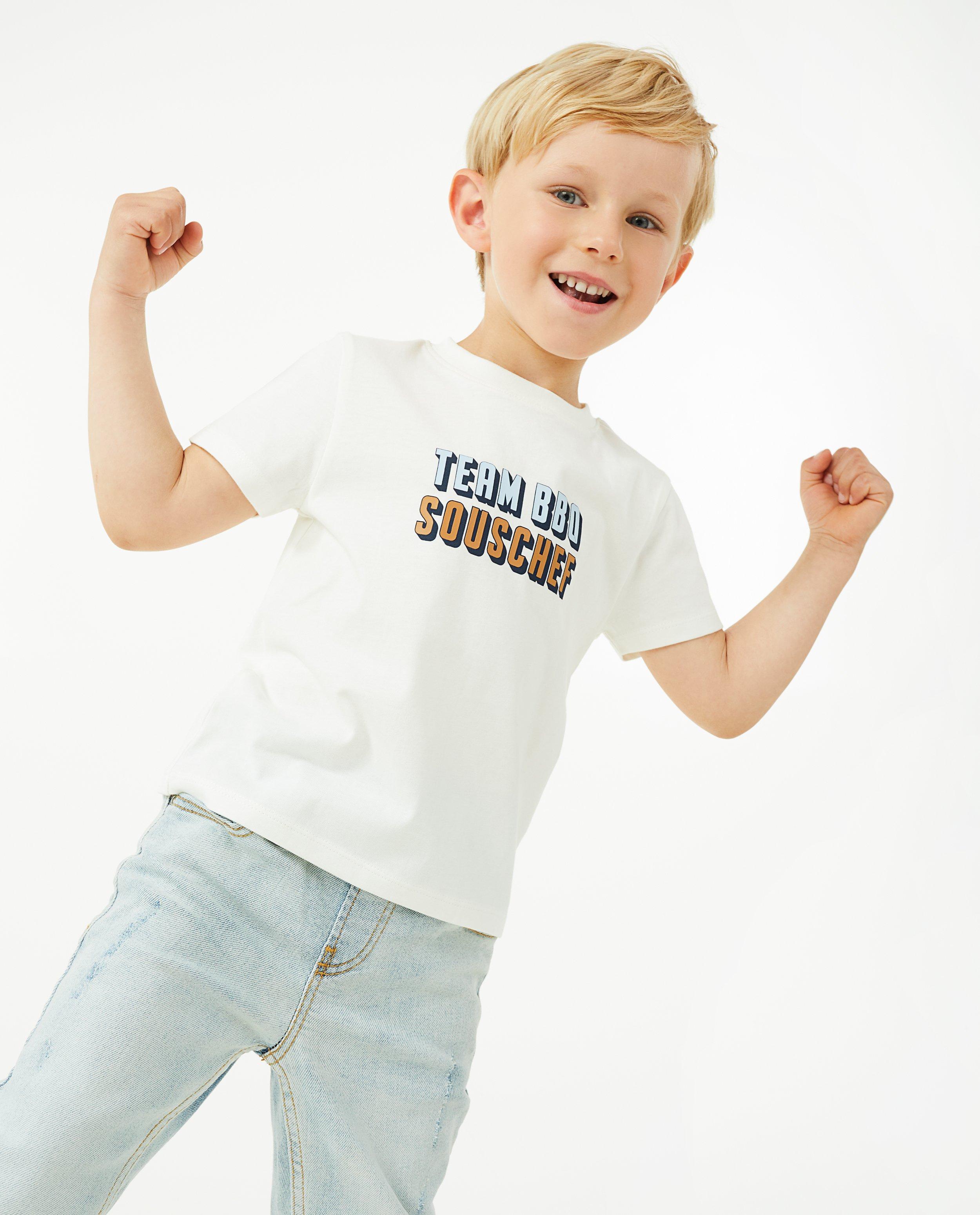 T-shirts - T-shirt blanc « Sous-chef »