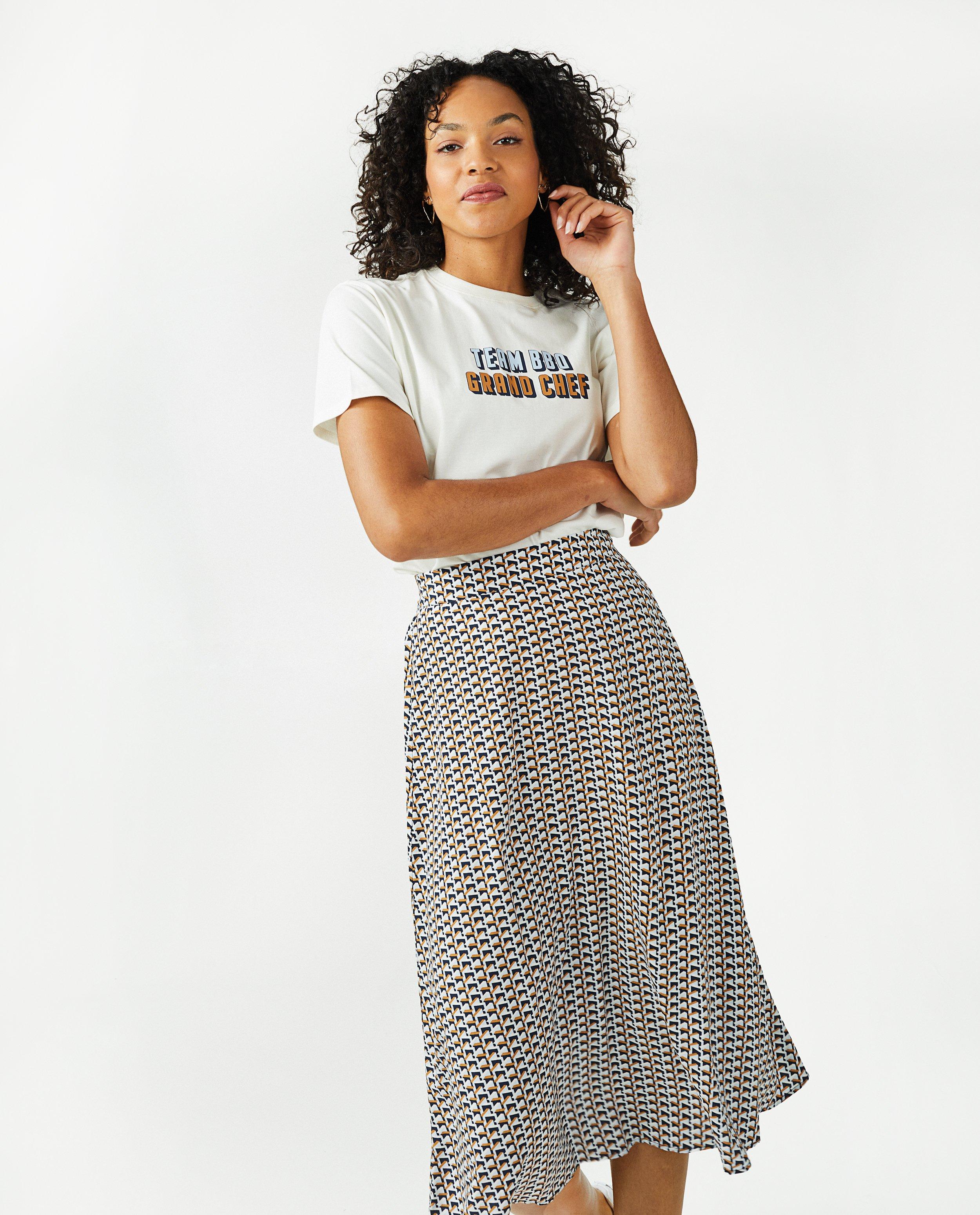 Wit T-shirt "Grand chef" - null - Familystories