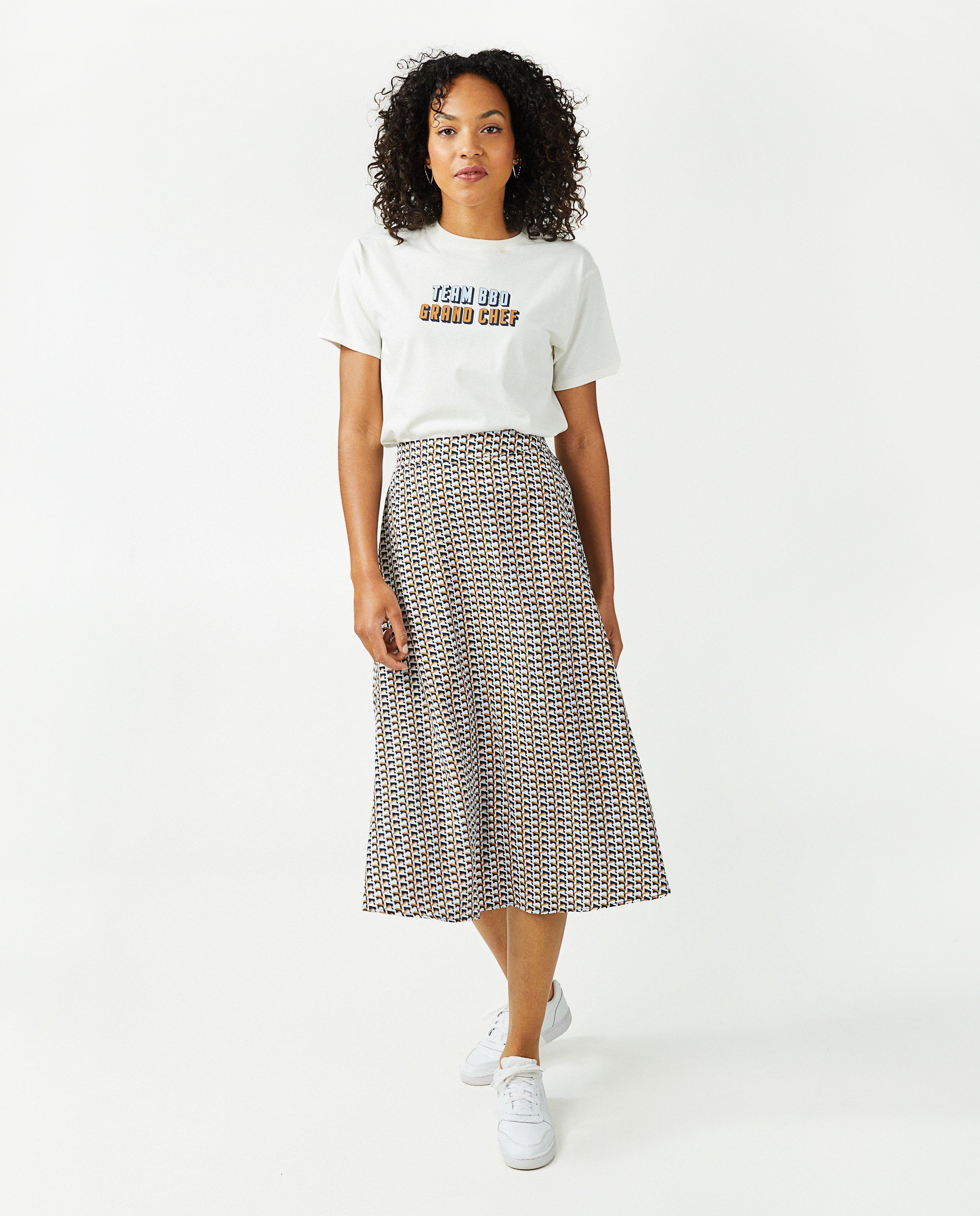 T-shirts - Wit T-shirt "Grand chef"