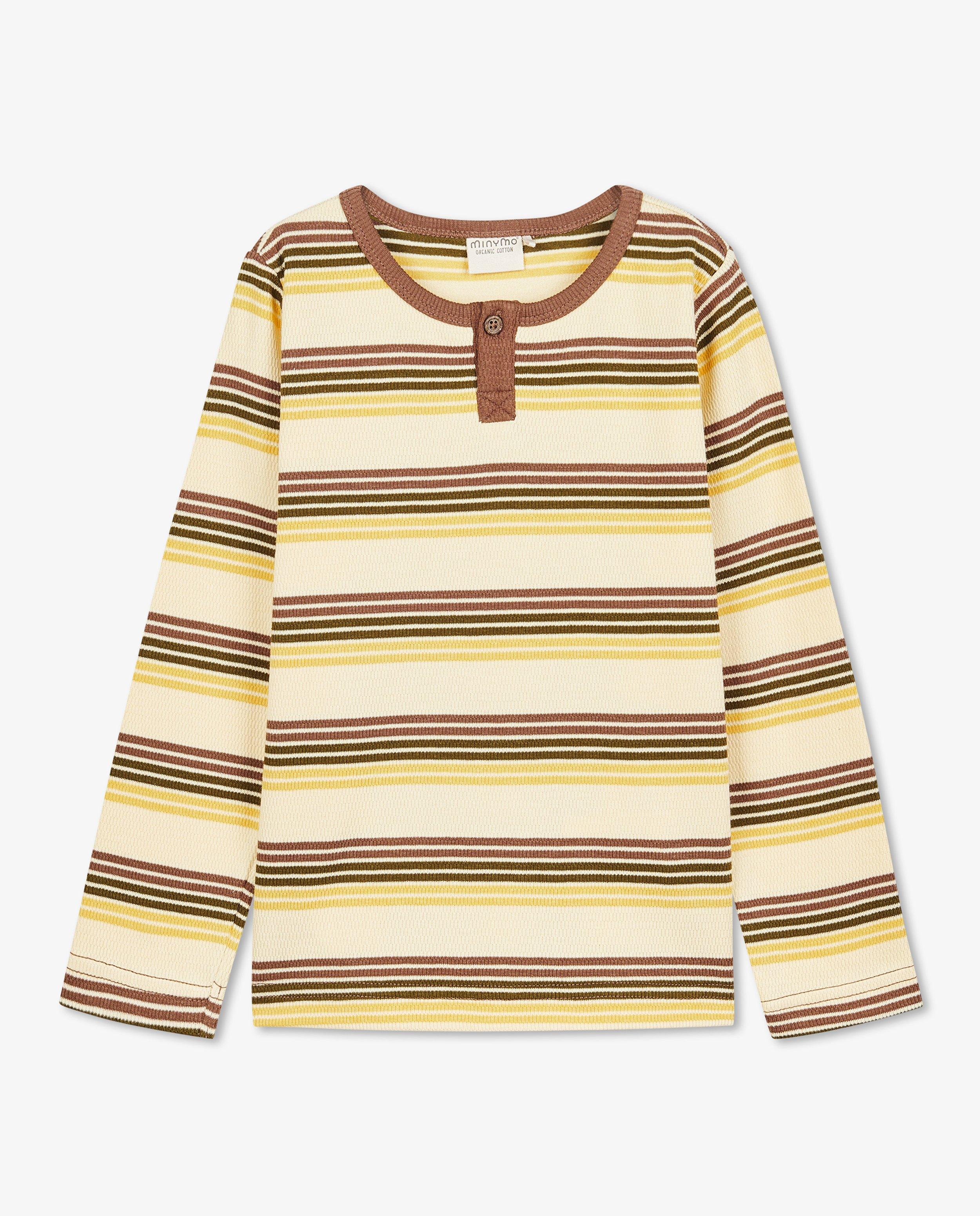 T-shirt rayé à manches longues - null - Minymo