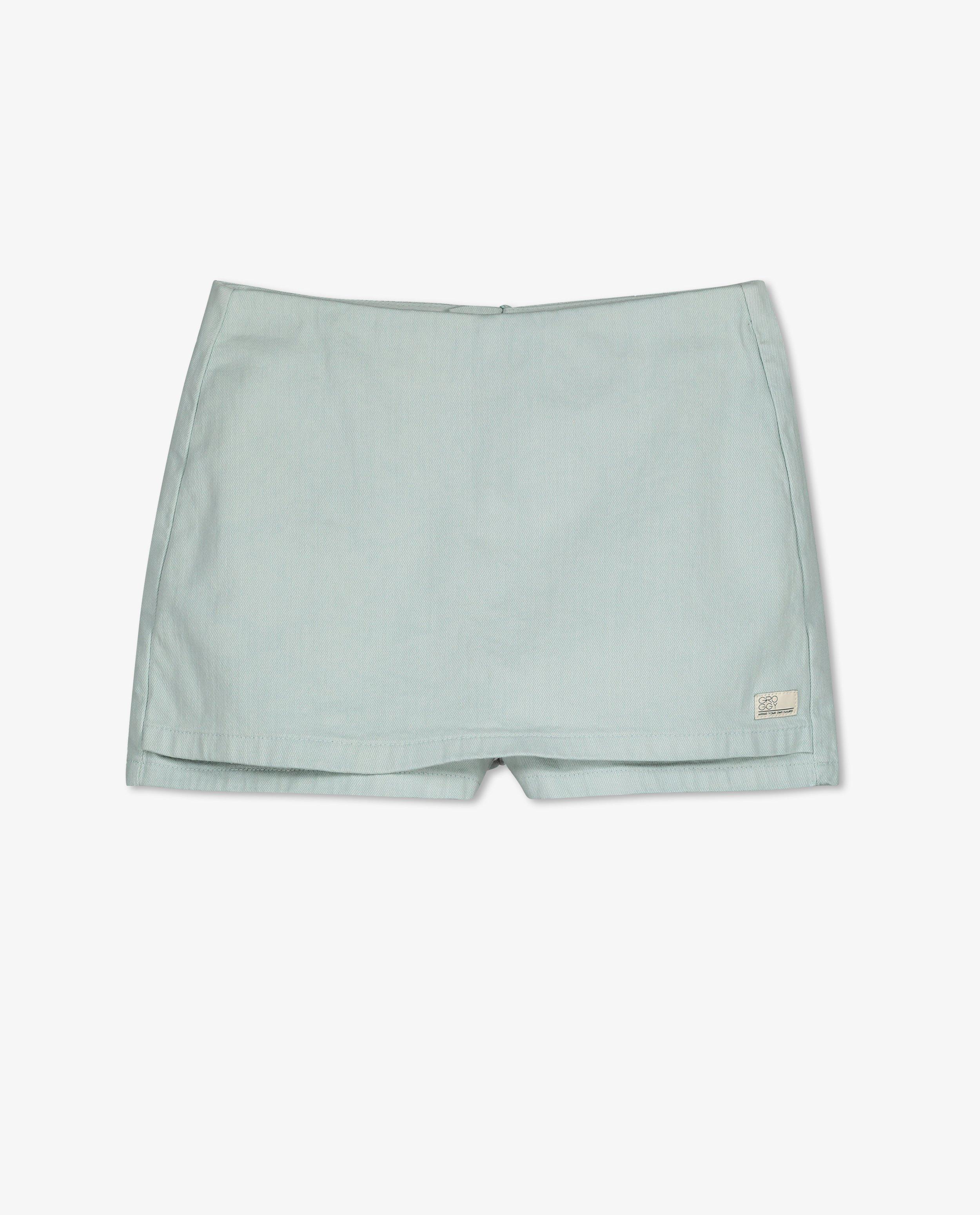 Shorten - Muntgroene jupe short
