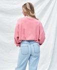 Sweaters - Roze sweater met opschrift