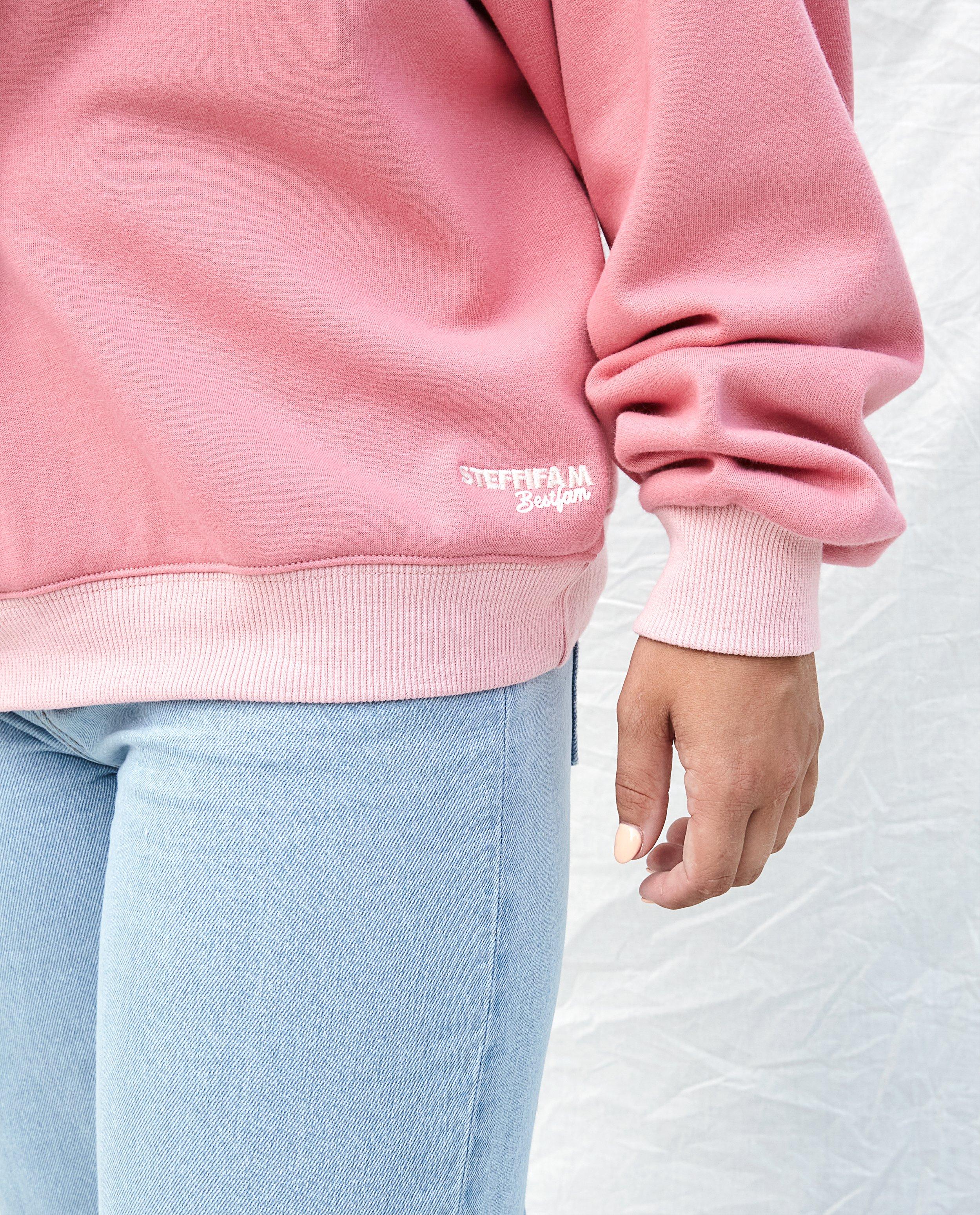 Sweats - Sweat rose avec une inscription