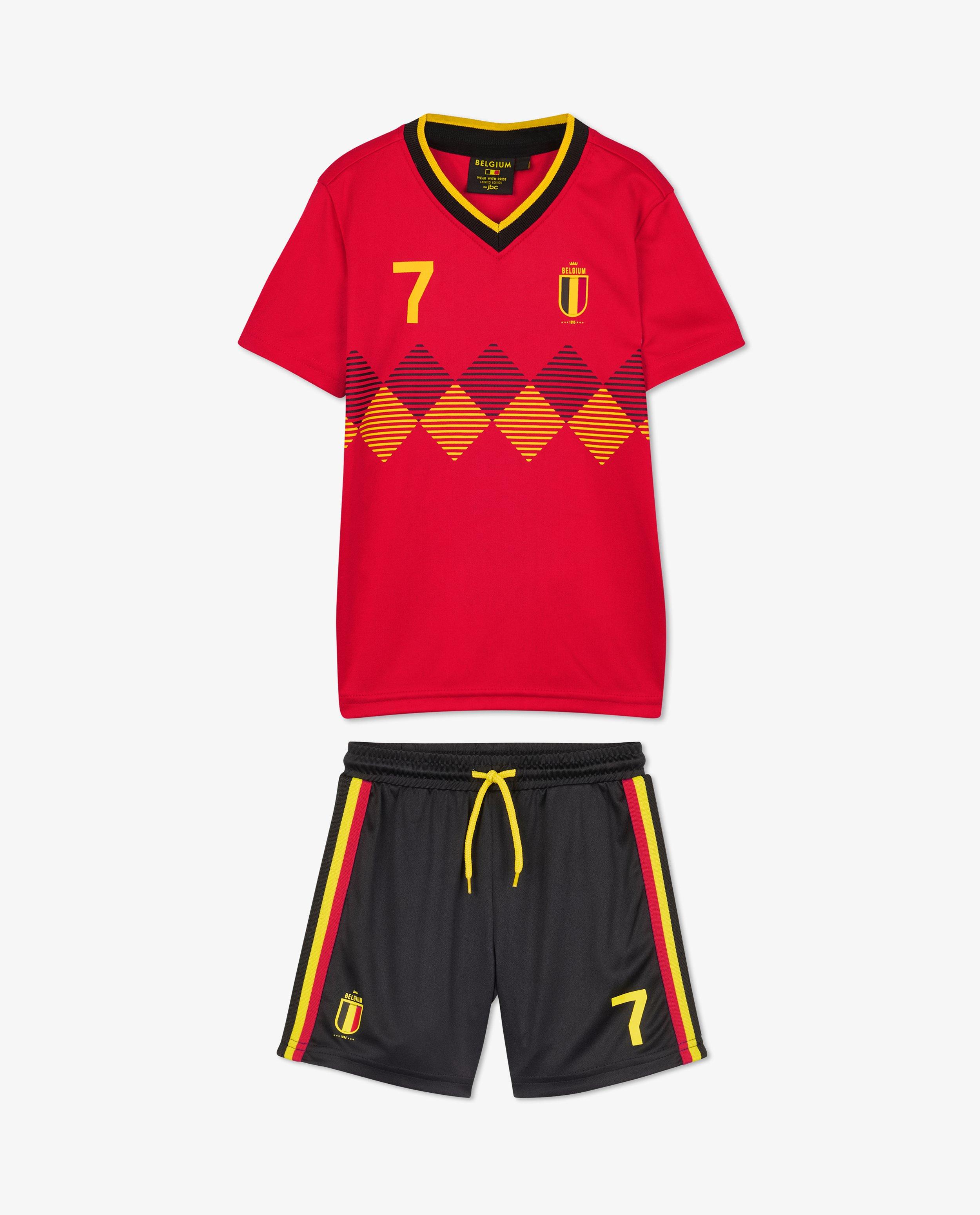 Ensembles - Tenue de foot rouge, 2-7 ans