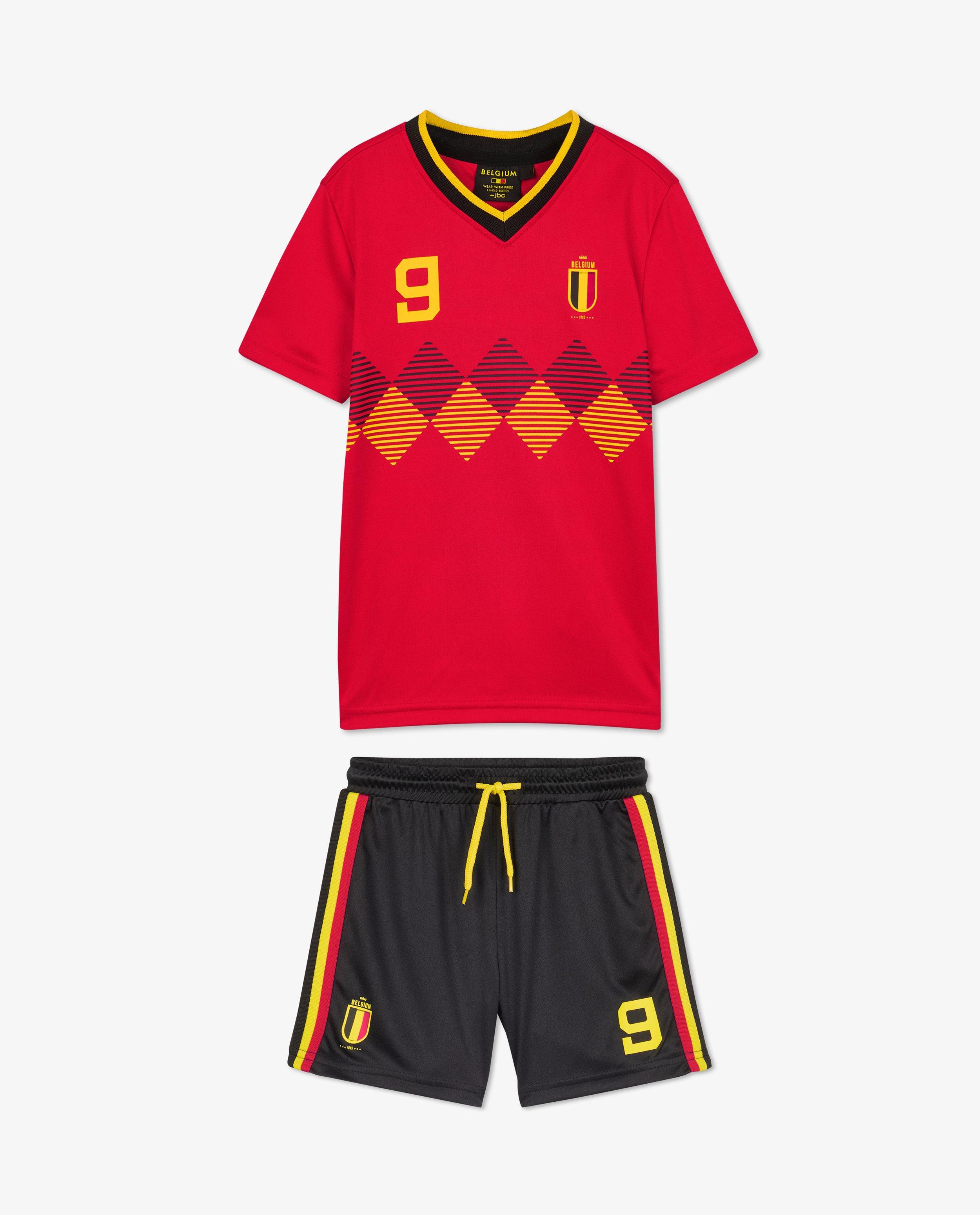 Ensembles - Tenue de foot rouge, 2-7 ans
