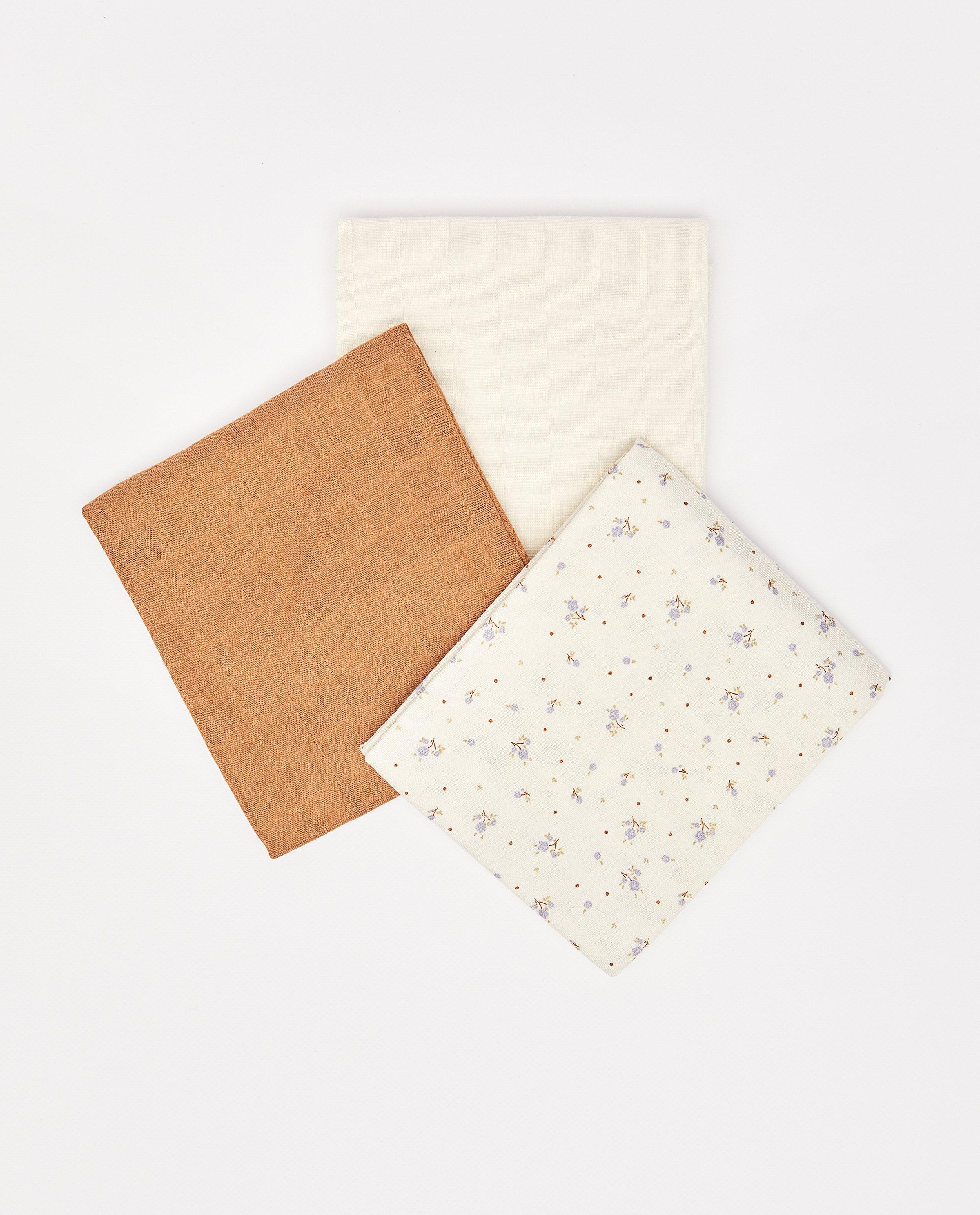 Set van 3 tetradoeken - Product Detail - lila - afbeelding nummer 1