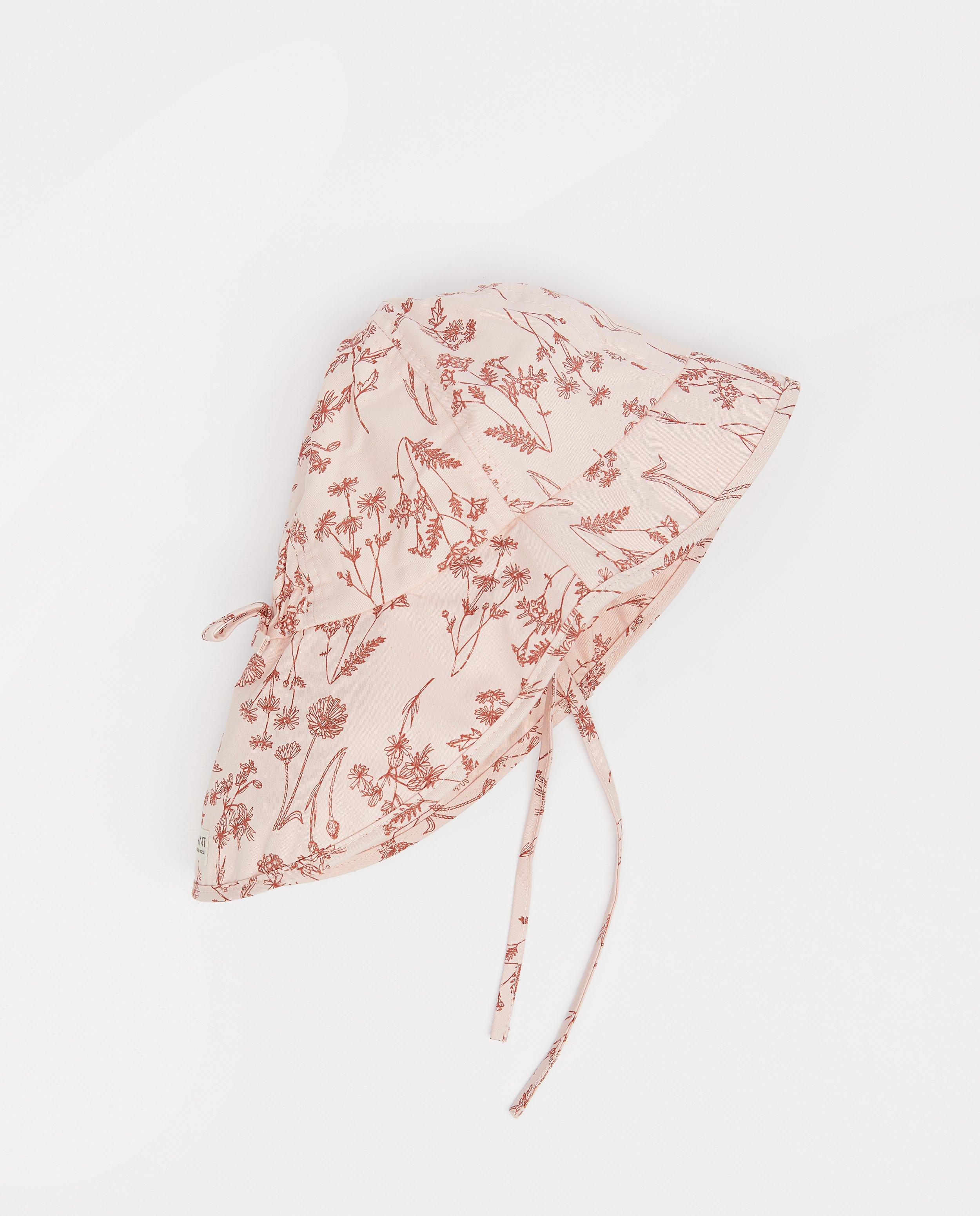 Chapeau rose à imprimé - null - Enfant