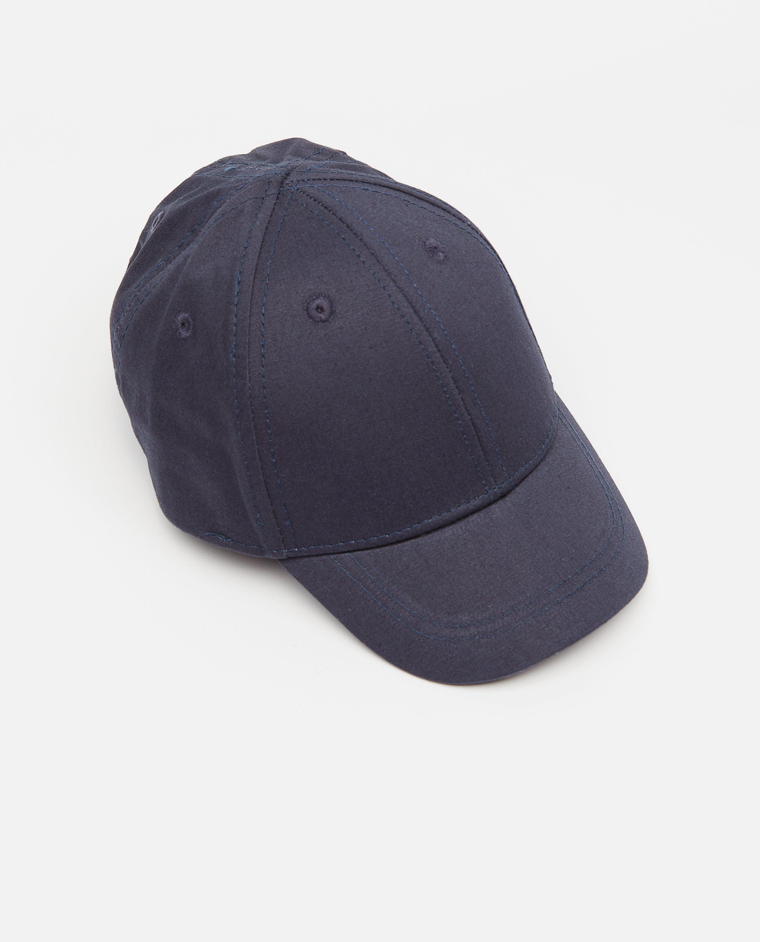Bonneterie - Casquette bleu clair à visière rigide