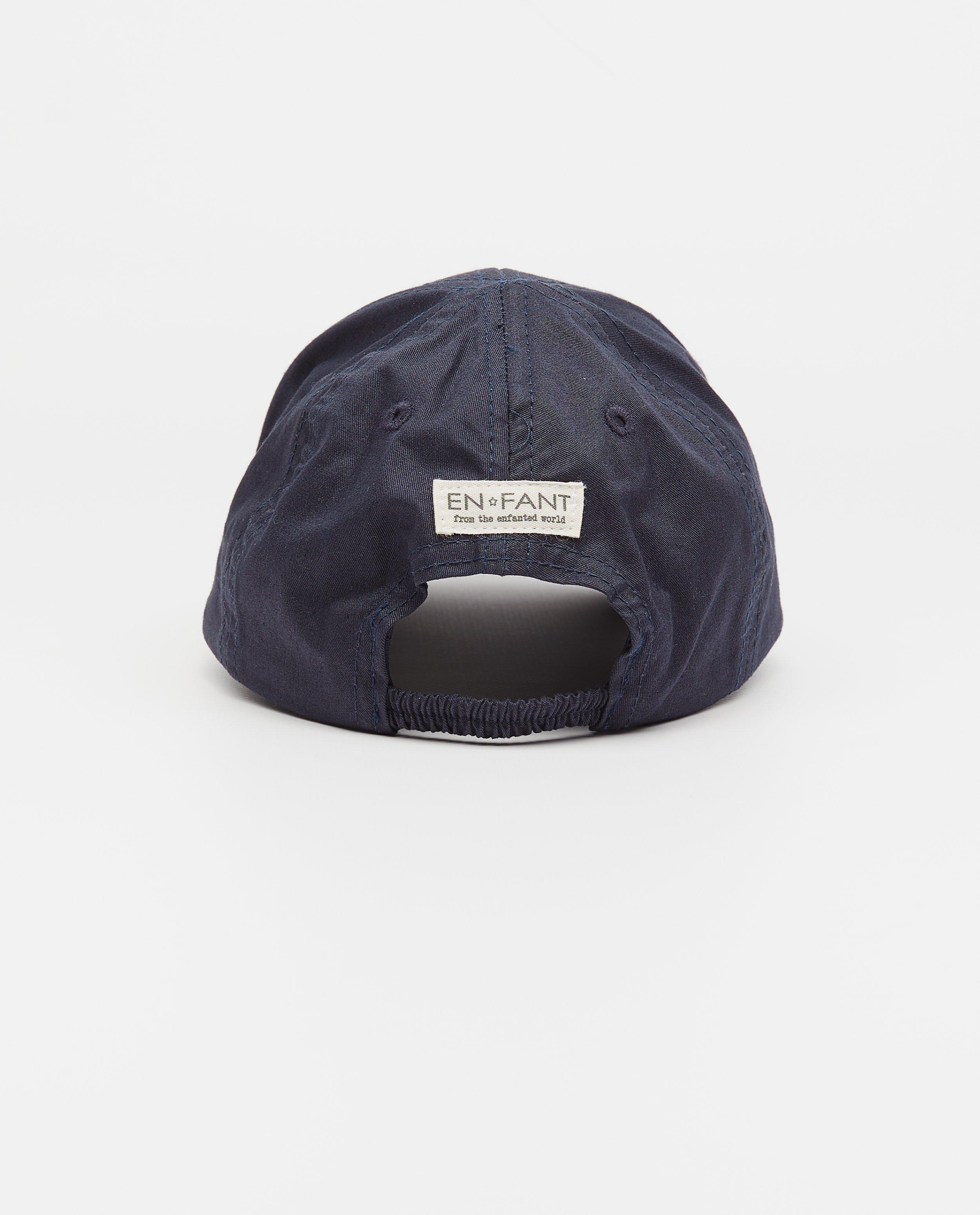Bonneterie - Casquette bleu clair à visière rigide