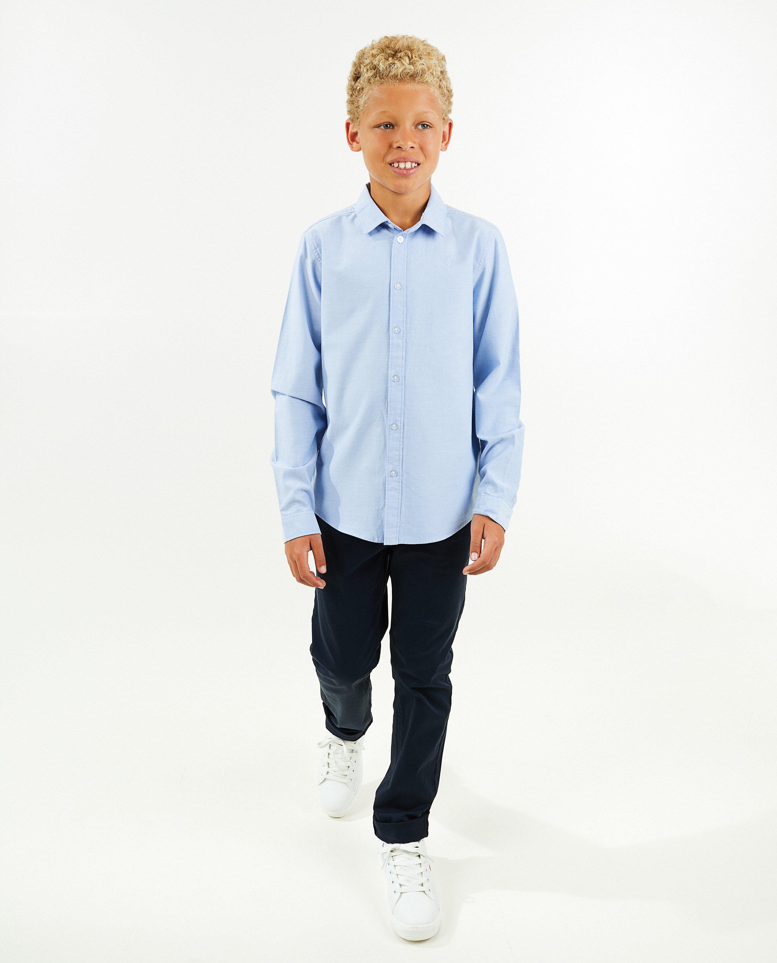Chemise bleu clair - null - Fish & Chips