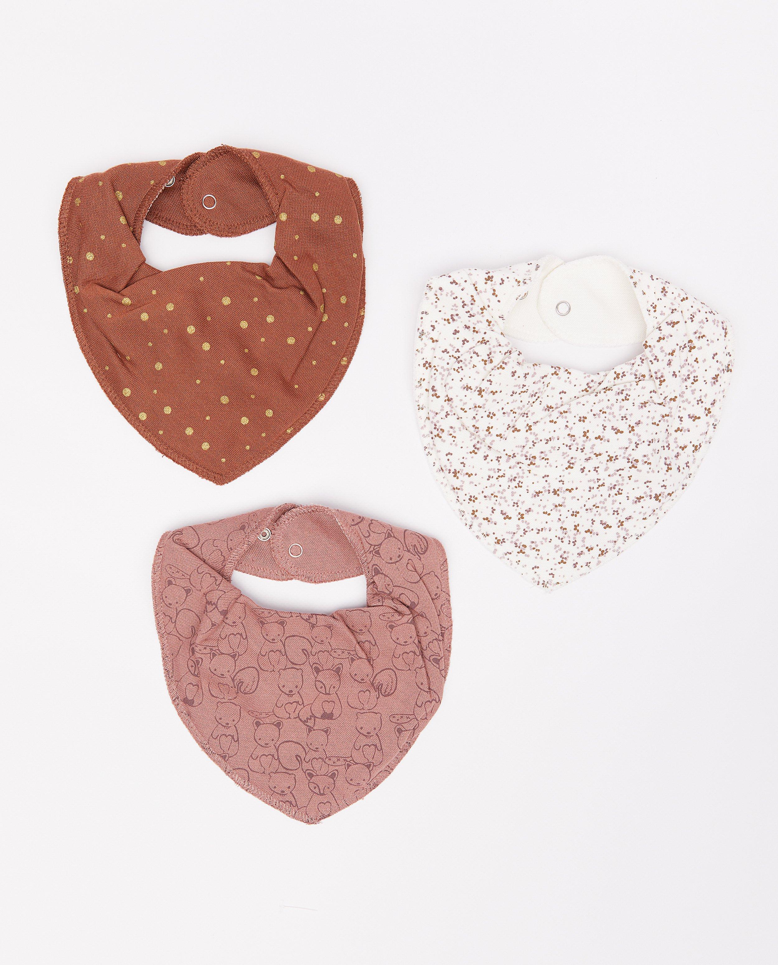 Lot de 3 bandanas bibs - null - Pippi