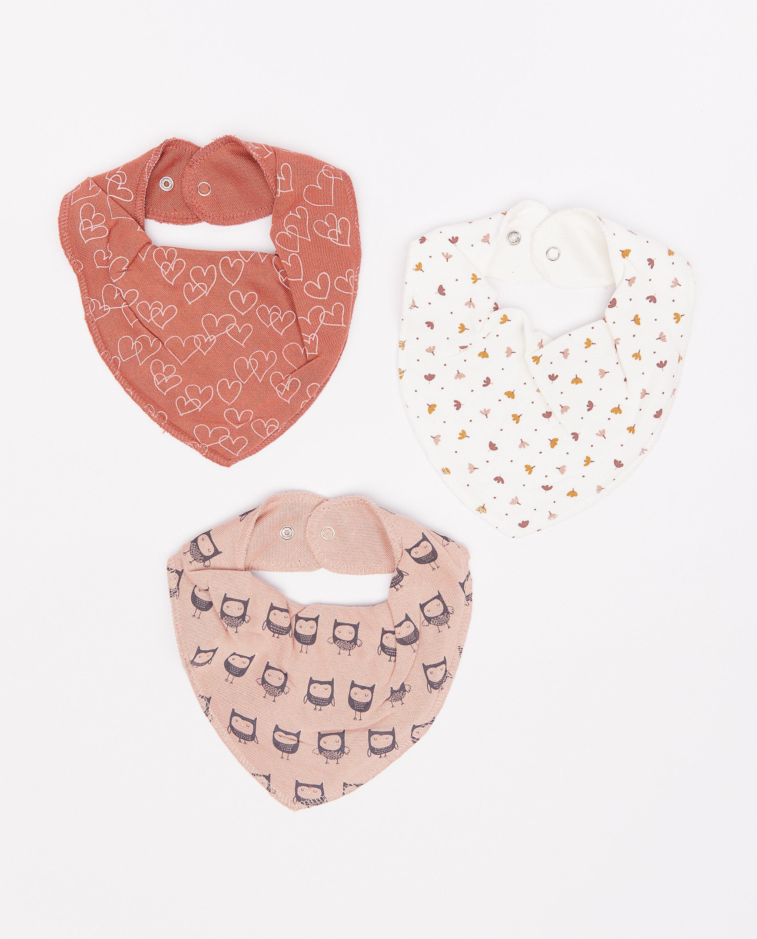 Set van 3 bandana bibs - null - Pippi