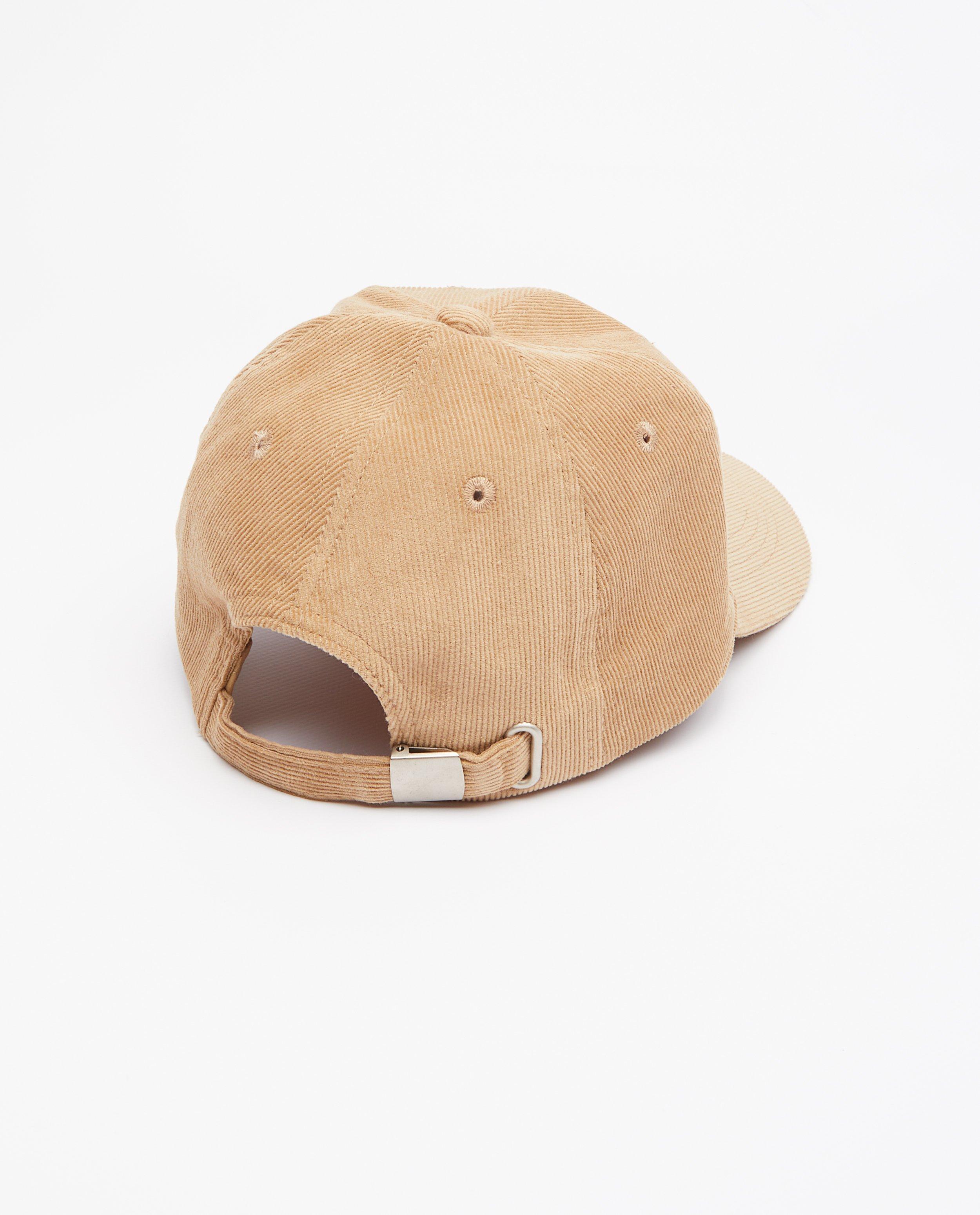 Breigoed - Beige pet met rib