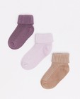 3 paires de chaussettes pour bébés Minymo - null - Minymo