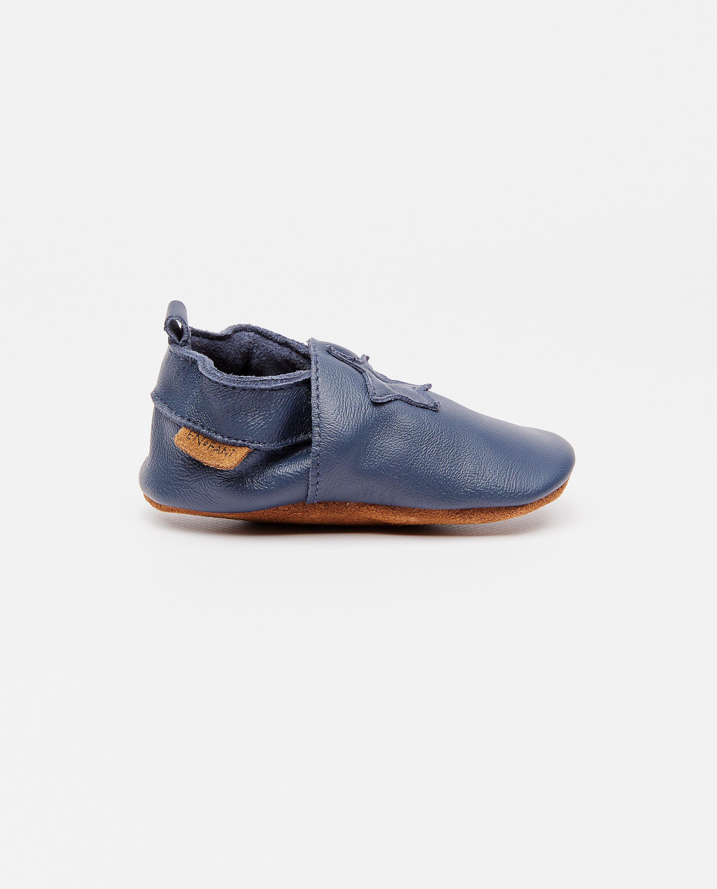 Schoenen - Lederen pantoffels met ster