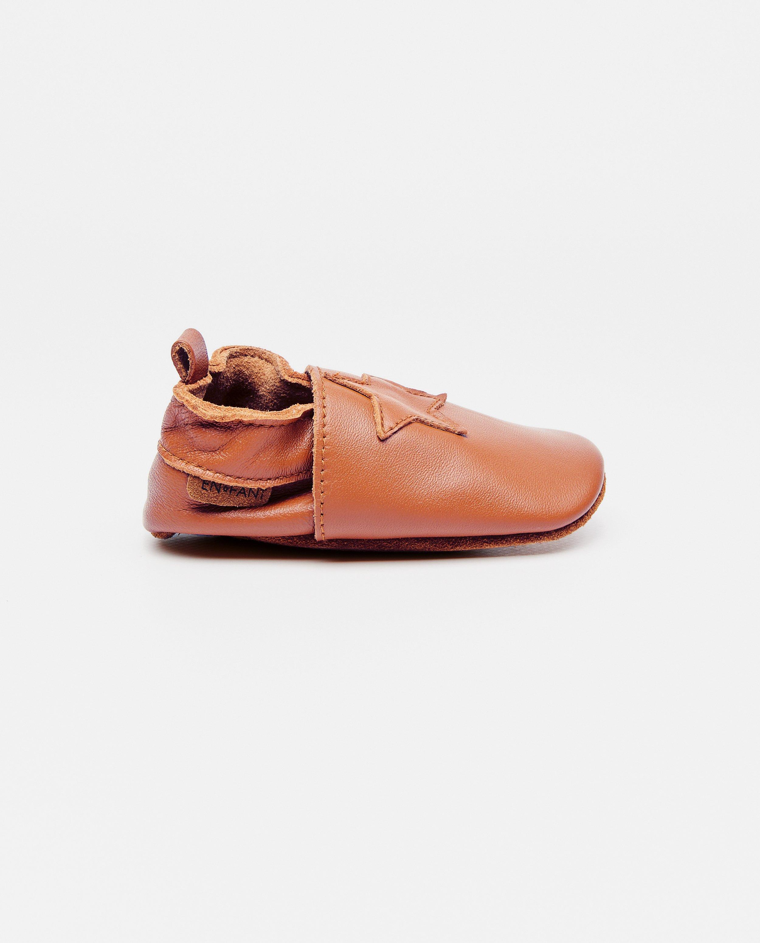 Schoenen - Lederen pantoffels met ster